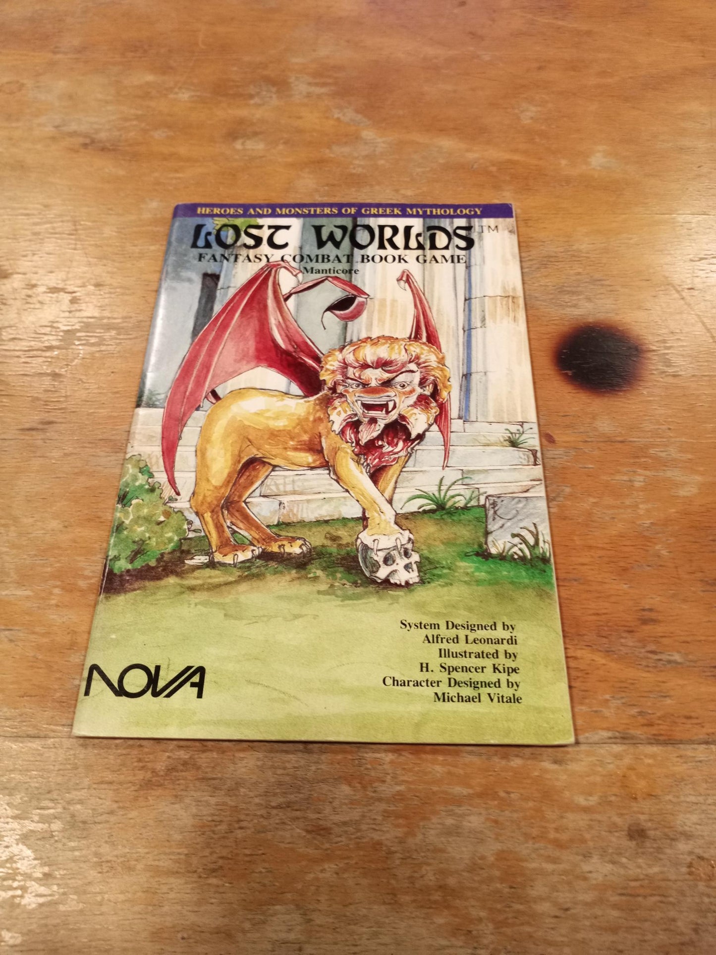 Lost Worlds Manticore NOVA 1985