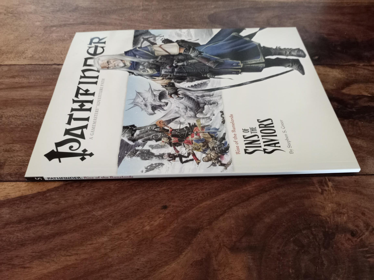 Pathfinder Sins of the Saviors Rise of the Runelords #5 Paizo Publishing 2008