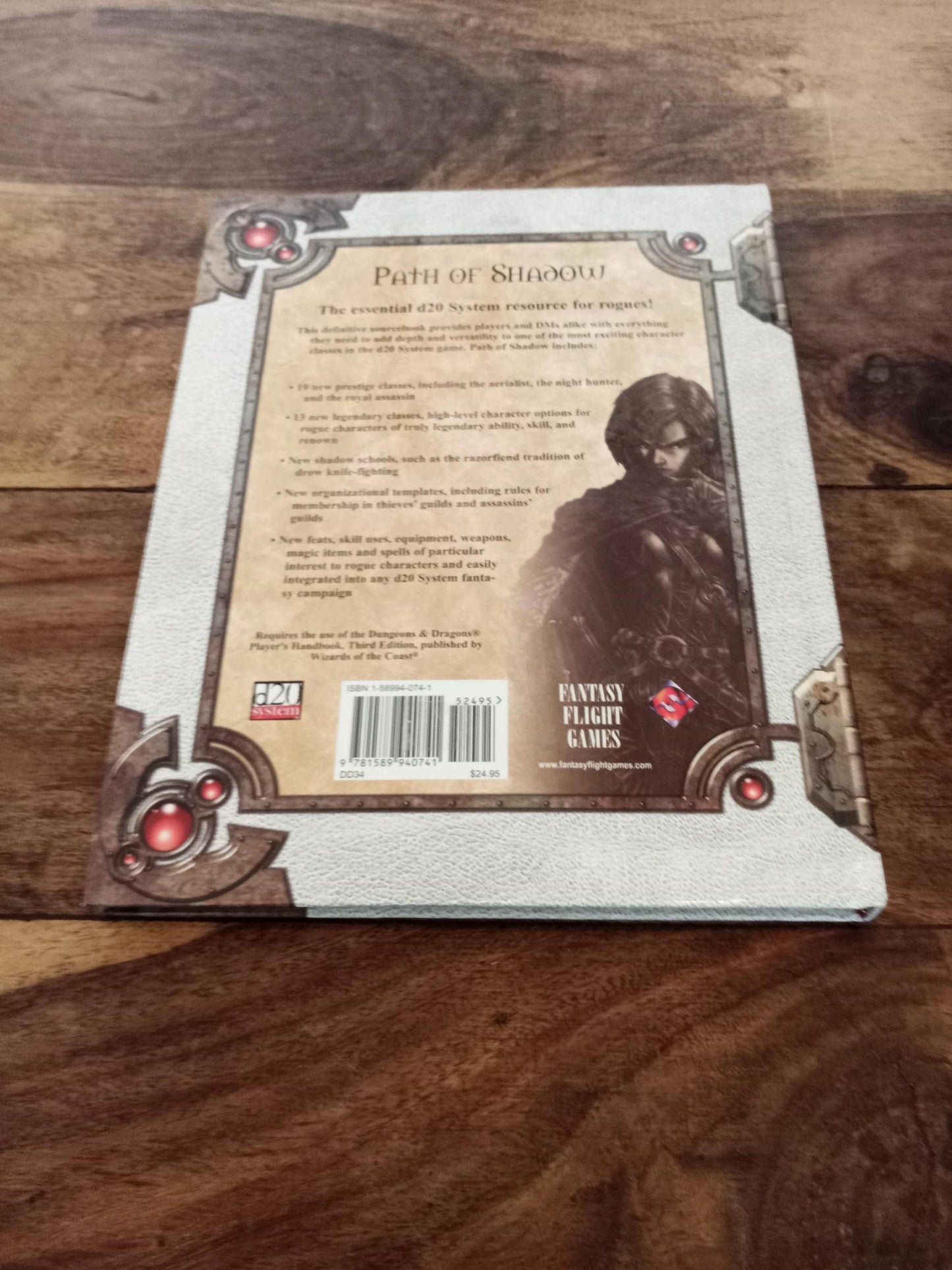 Legends & Lairs Path of Shadow d20 Fantasy Flight Games 2003