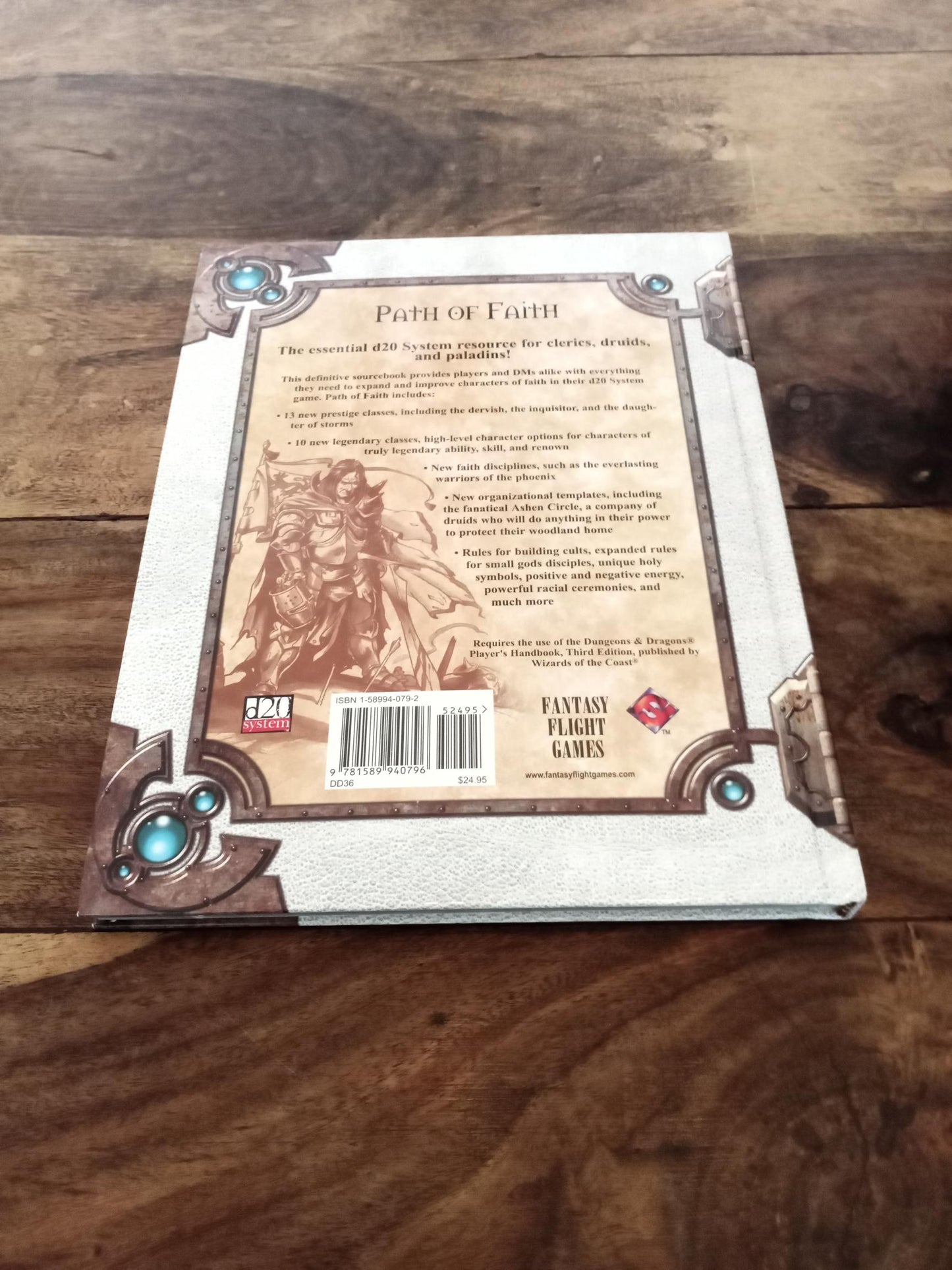Legends & Lairs Path of Faith d20 Fantasy Flight Games 2003