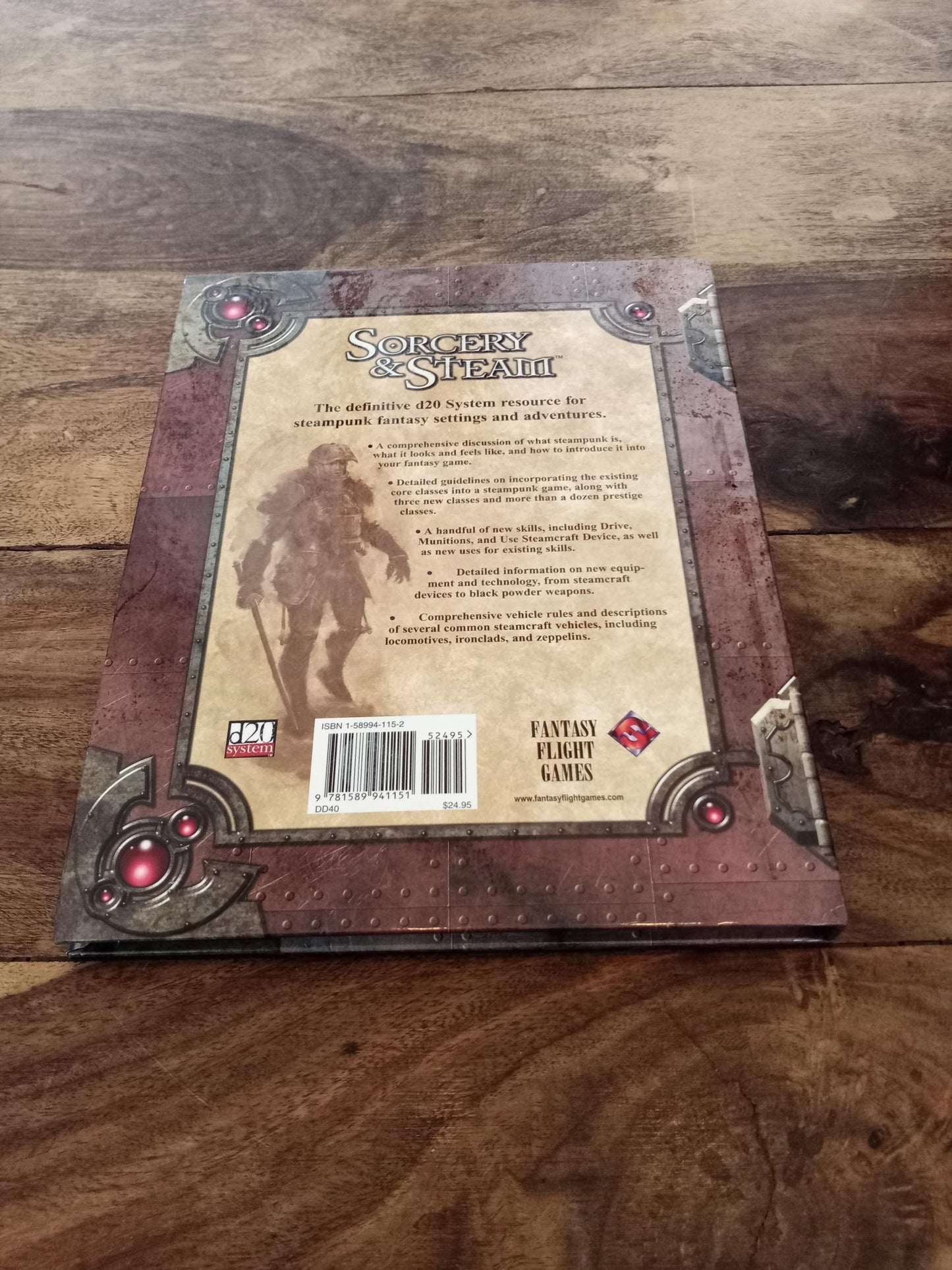 Legends & Lairs Sorcery & Steam d20 Fantasy Flight Games 2003