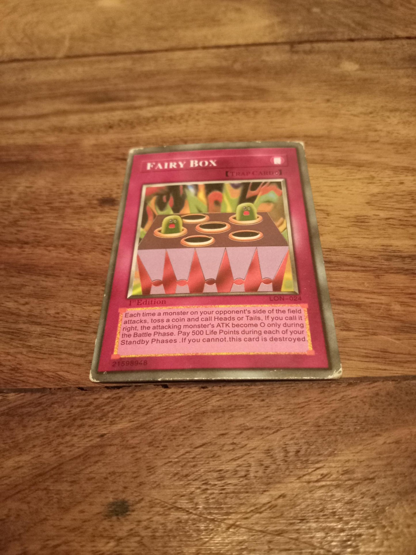 Yu-Gi-Oh! Fairy Box LON-024
