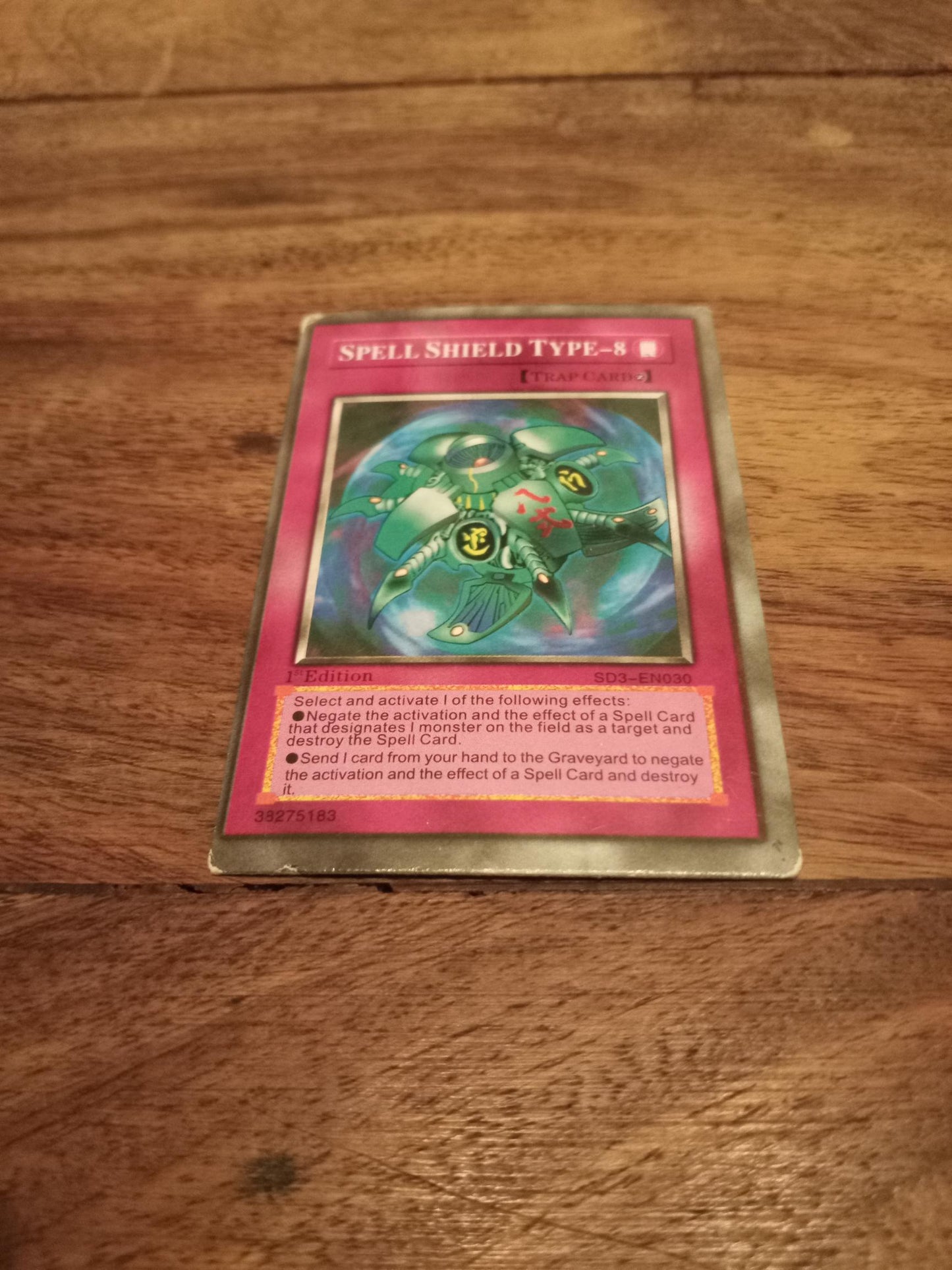 Yu-Gi-Oh! Spell Shield Type-8 SD3-EN030