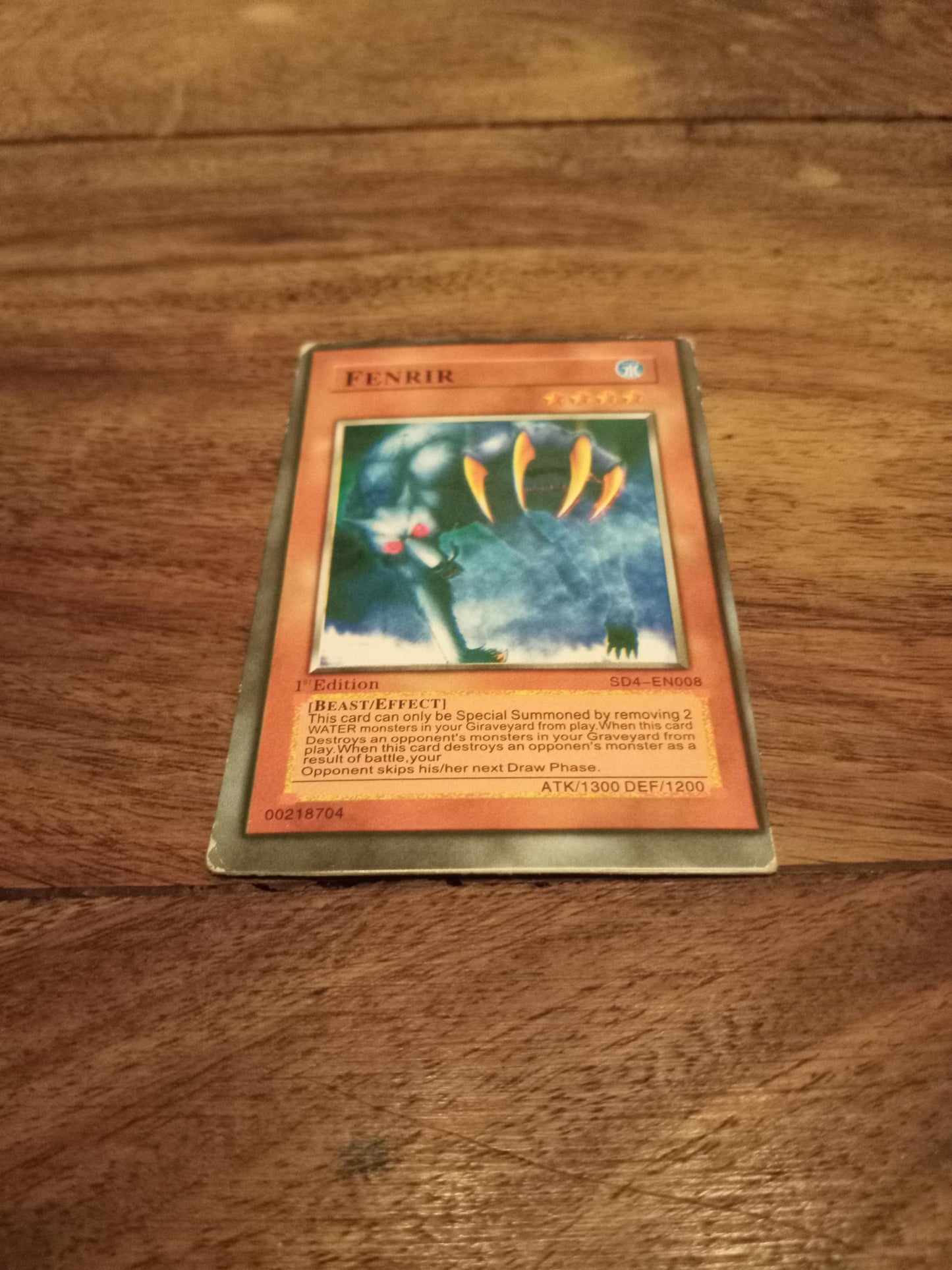 Yu-Gi-Oh! Fenrir SD4-EN008