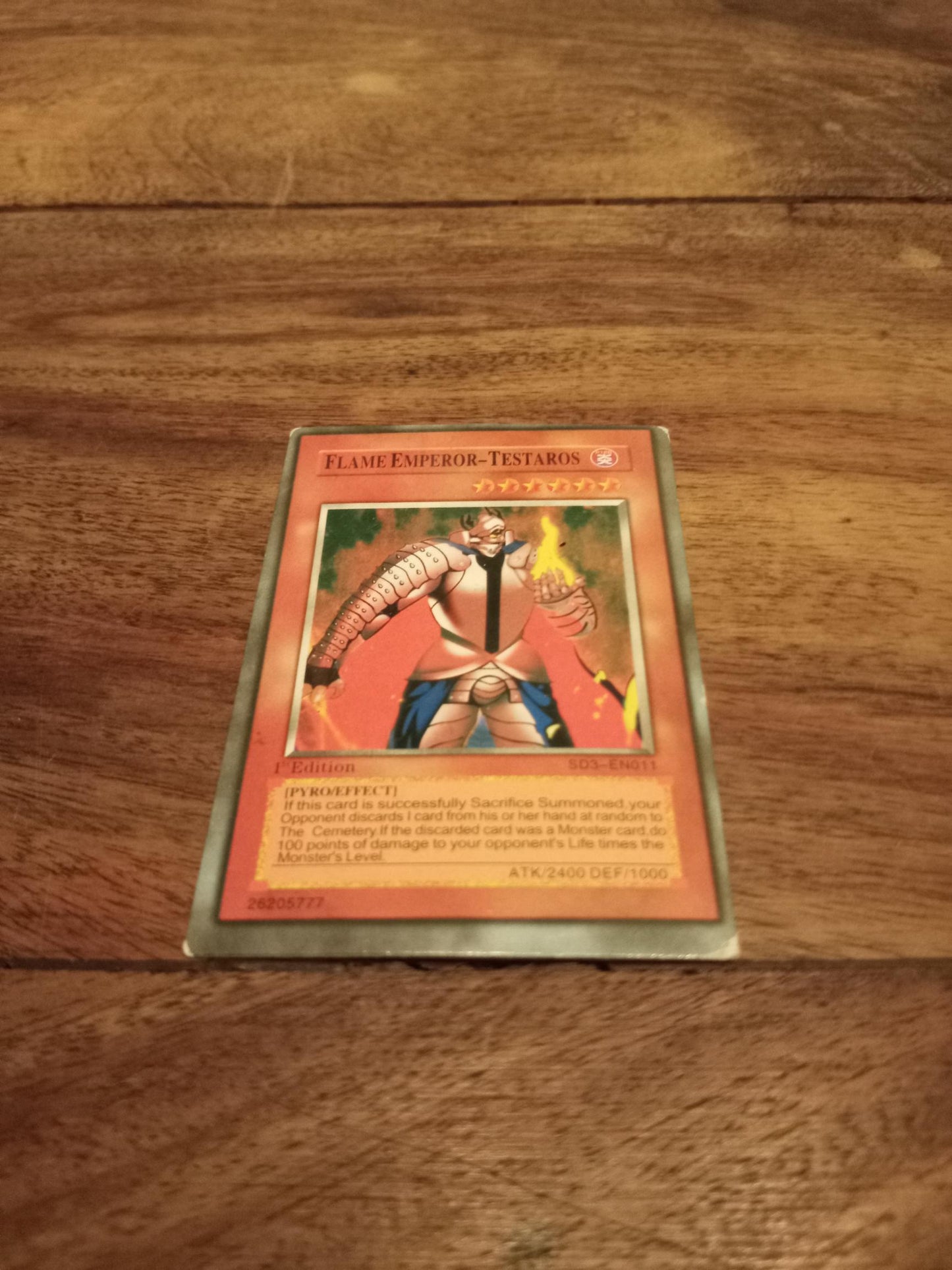 Yu-Gi-Oh! Thestalos The Firestorm Monarch SD3-EN011