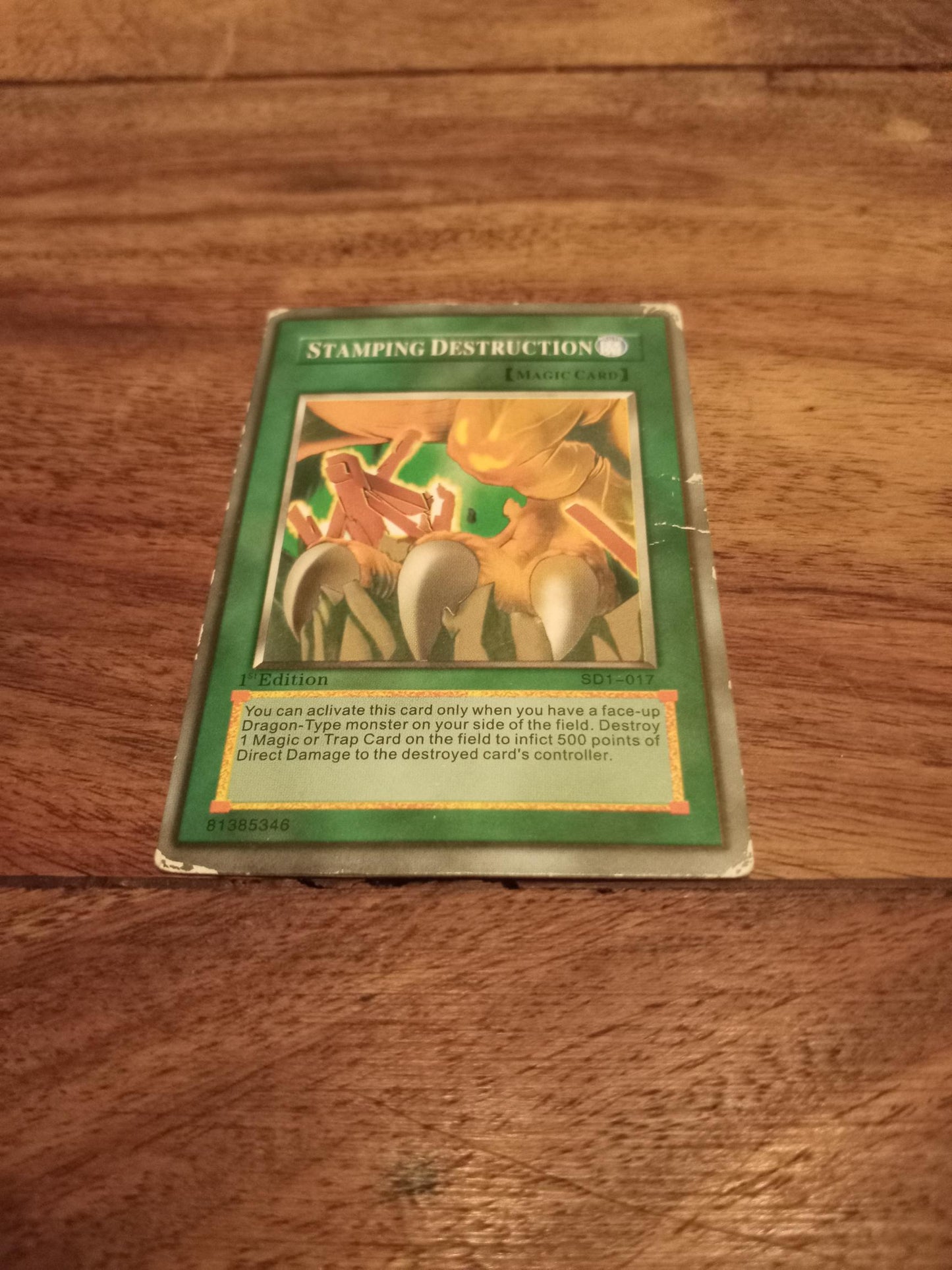 Yu-Gi-Oh! Stamping Destruction SD1-017