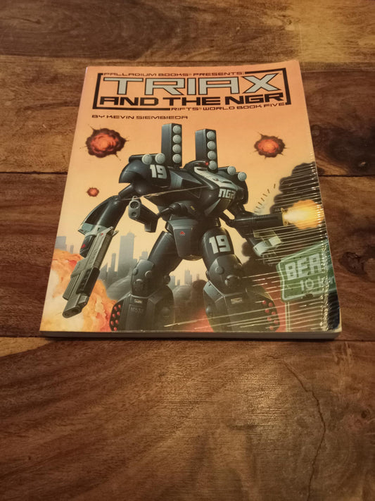 Triax & The NGR Rifts World Book 5 Palladium 1994