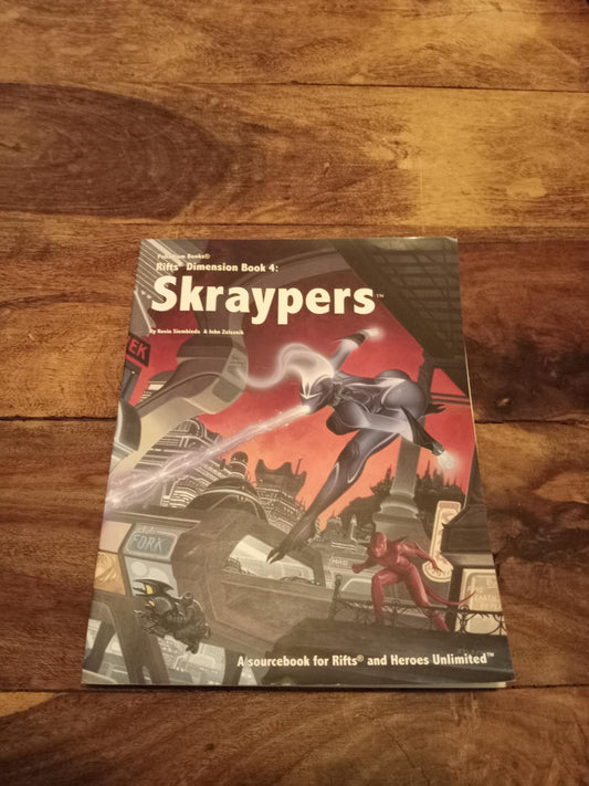Rifts Dimension Book 4: Skraypers Palladium 1998