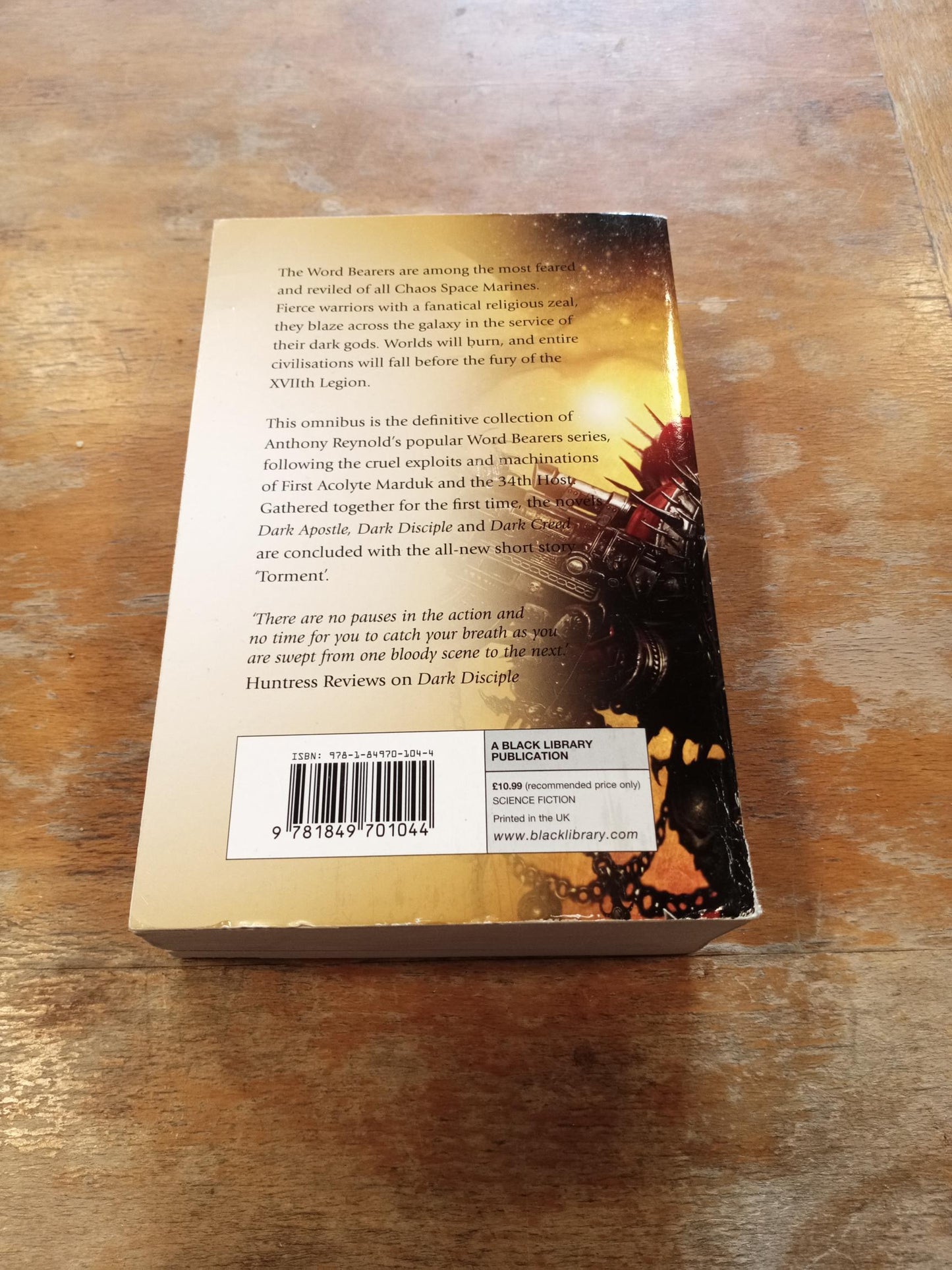 Warhammer 40K Word Bearers The Omnibus Black Library 2015