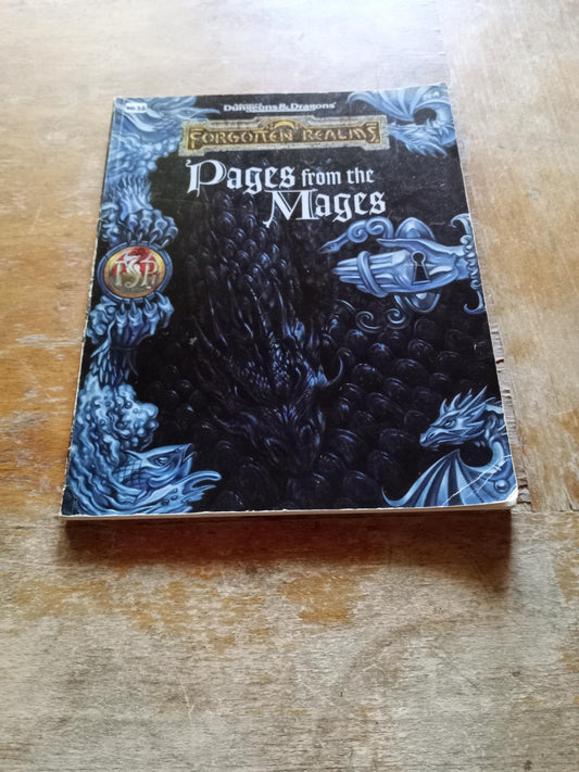 Forgotten Realms Pages from the Mages TSR 9491 AD&D 1995