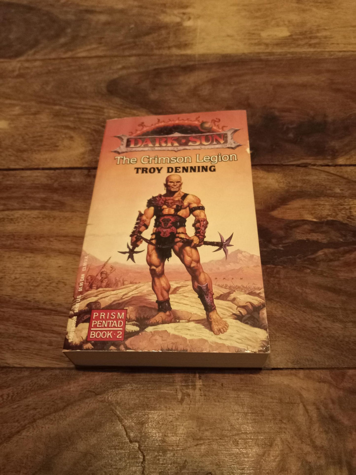 Dark Sun The Crimson Legion Prism Pentad #2 Troy Denning TSR 1992