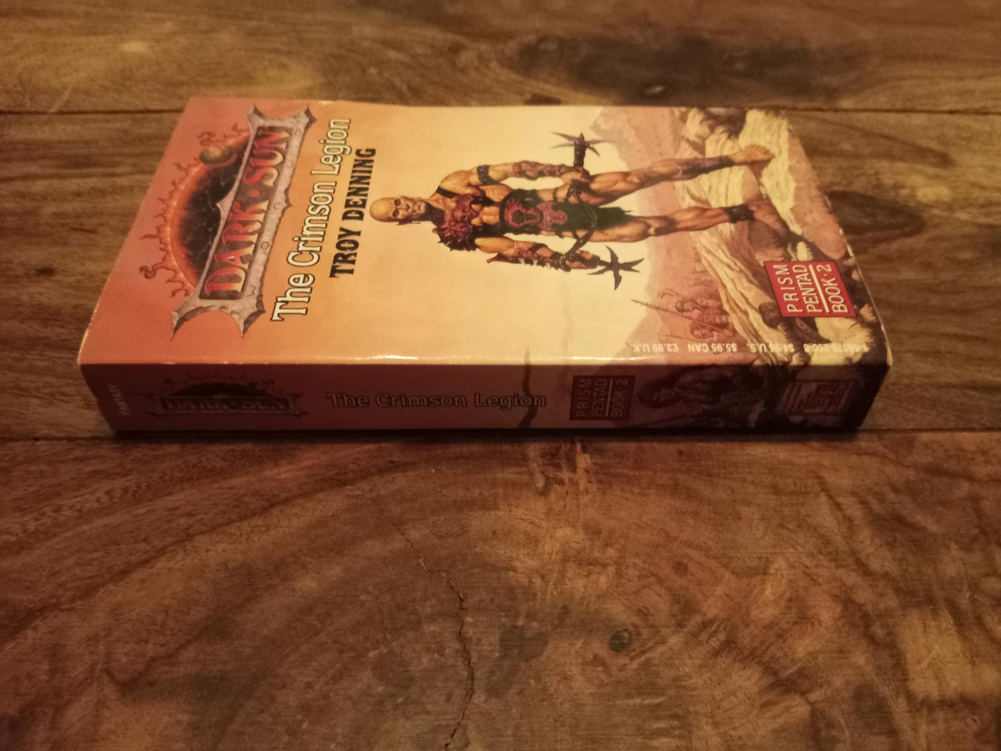 Dark Sun The Crimson Legion Prism Pentad #2 Troy Denning TSR 1992