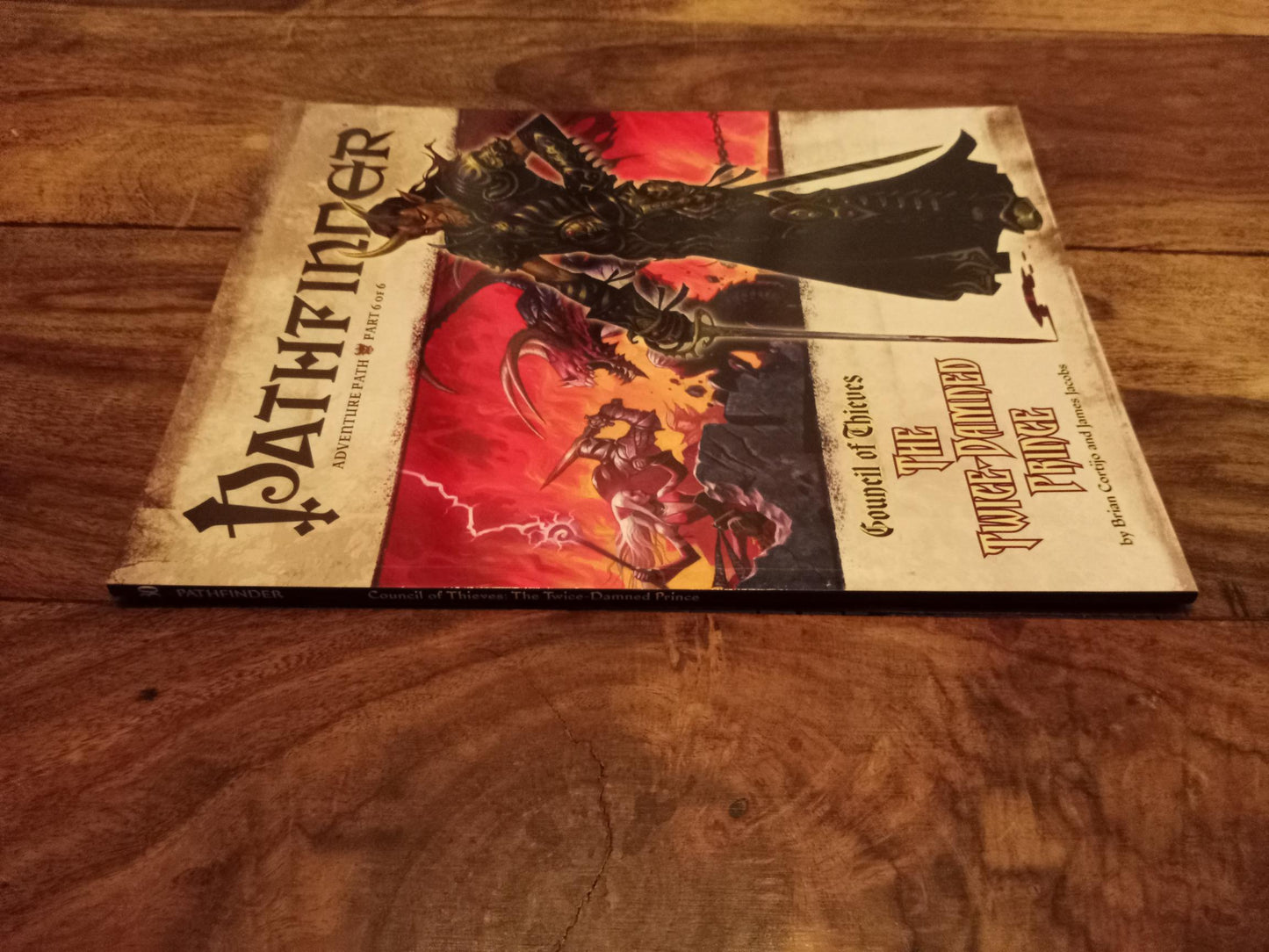 Pathfinder The Twice-Damned Prince Council of Thieves #6 Paizo Publishing 2010