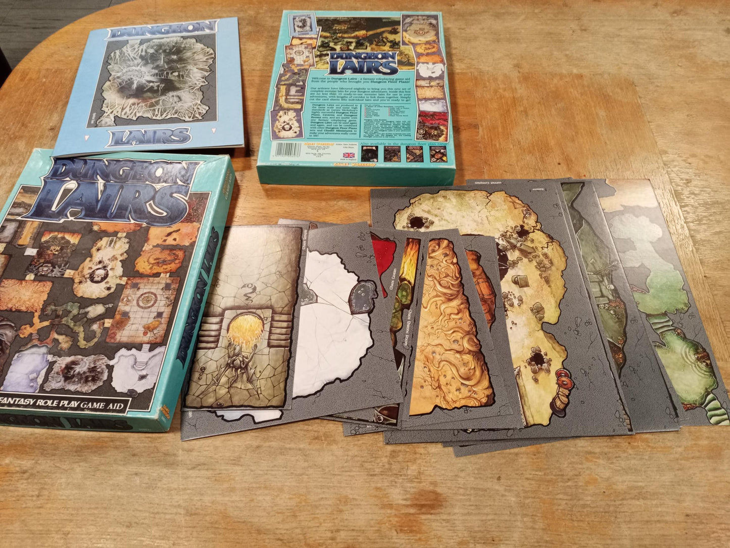 Dungeon Lairs Warhammer Fantasy Role Play Game Aid Games Workshop
