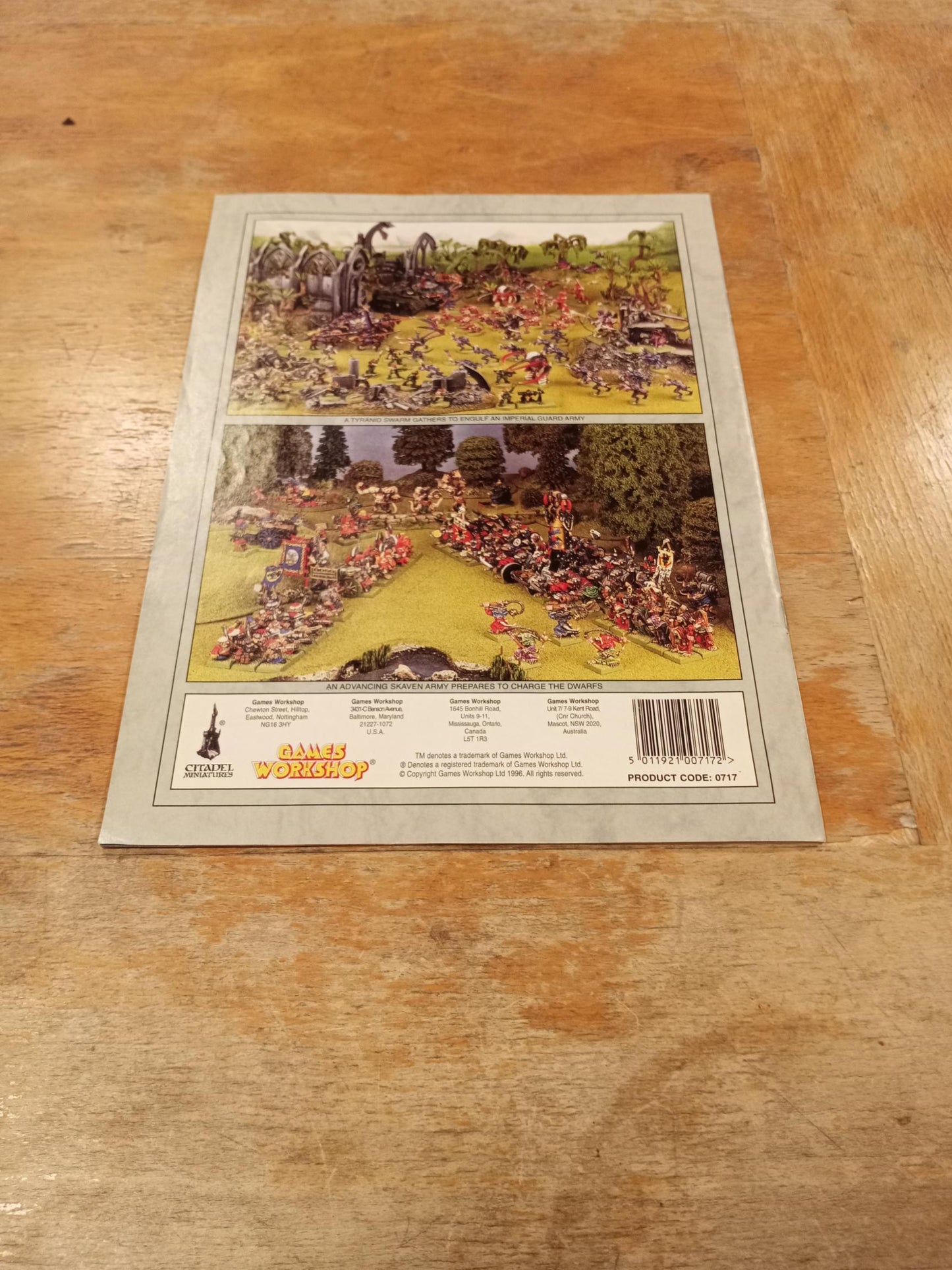 Games Workshop World of Hobby Games Magazine 1996