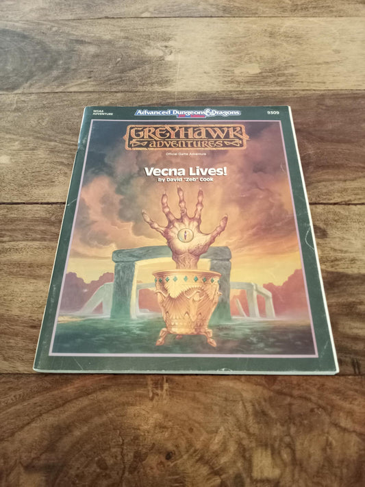 Greyhawk Vecna Lives TSR 9309 AD&D 1990
