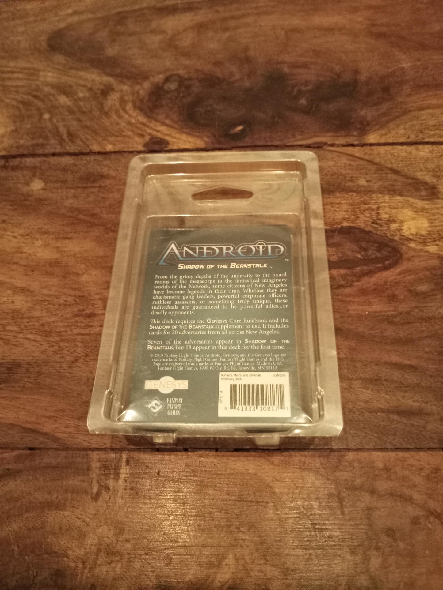 Genesys Android Shadow of the Beanstalk Runners, Mercs, and Criminals Adversary Deck