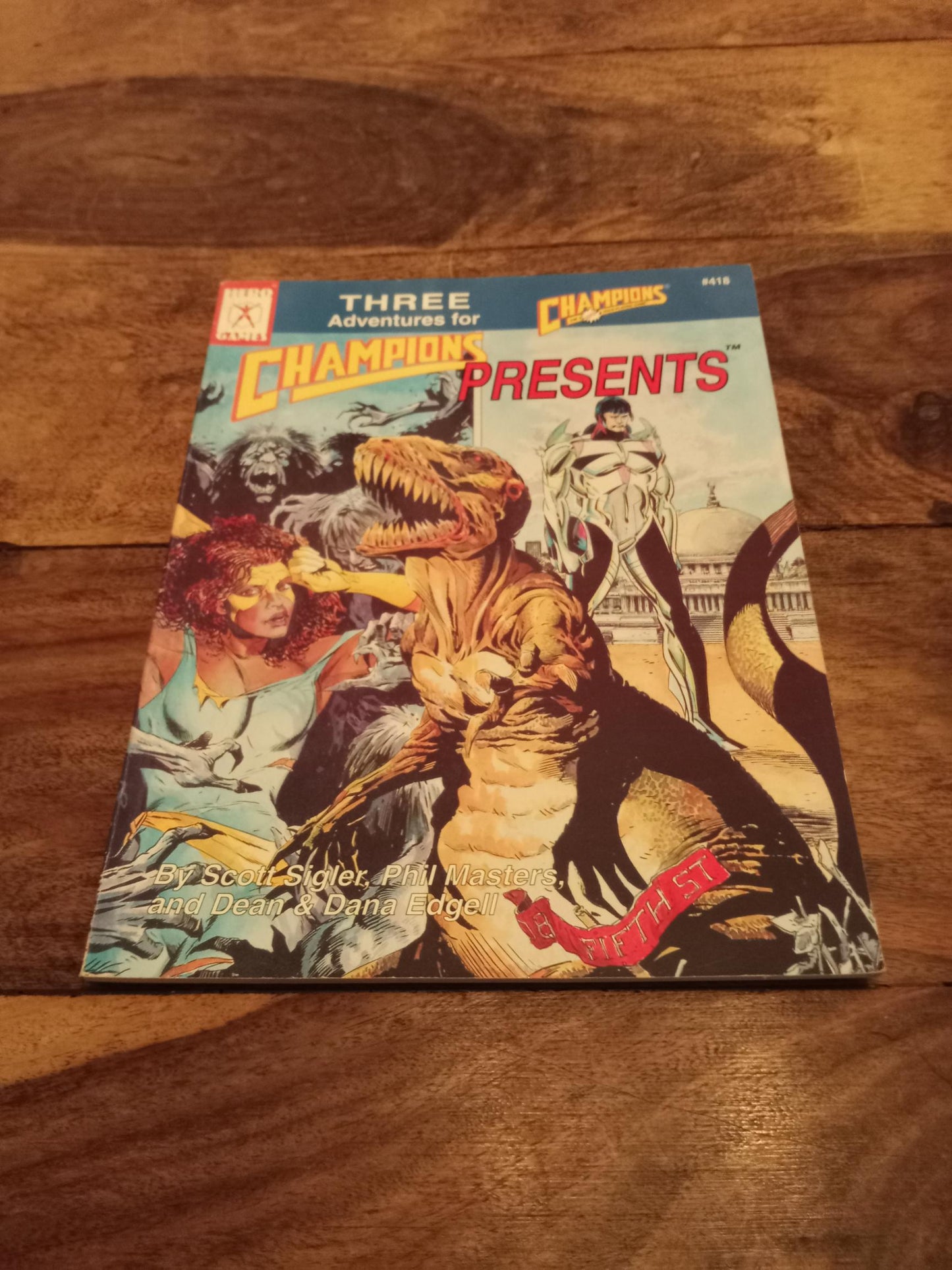 Hero System Champions Presents #1 4th Ed Hero Games #418 I.C.E. 1991