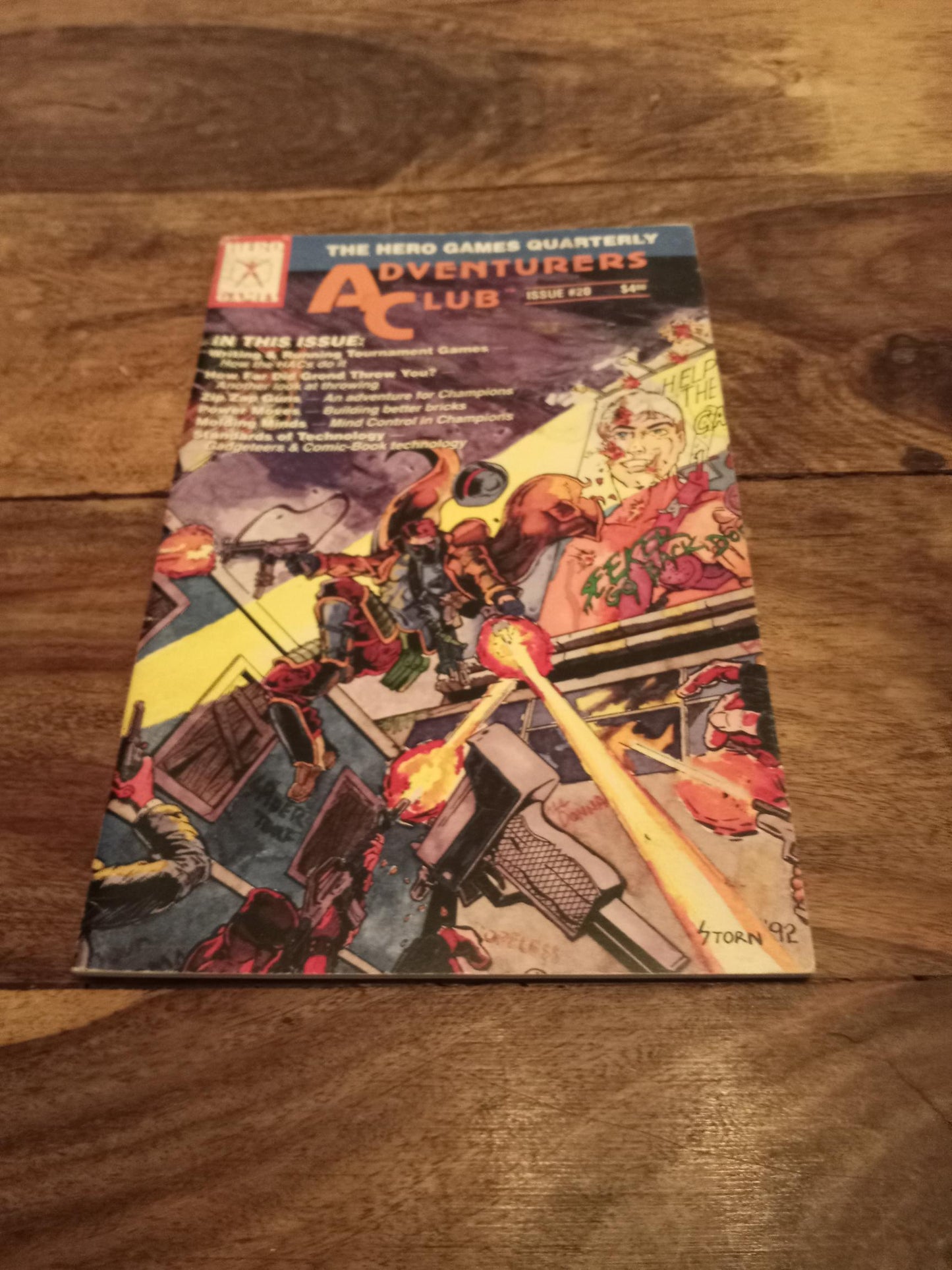 Hero System Adventurers Club Issue #20 4th Ed Hero Games I.C.E. 1993