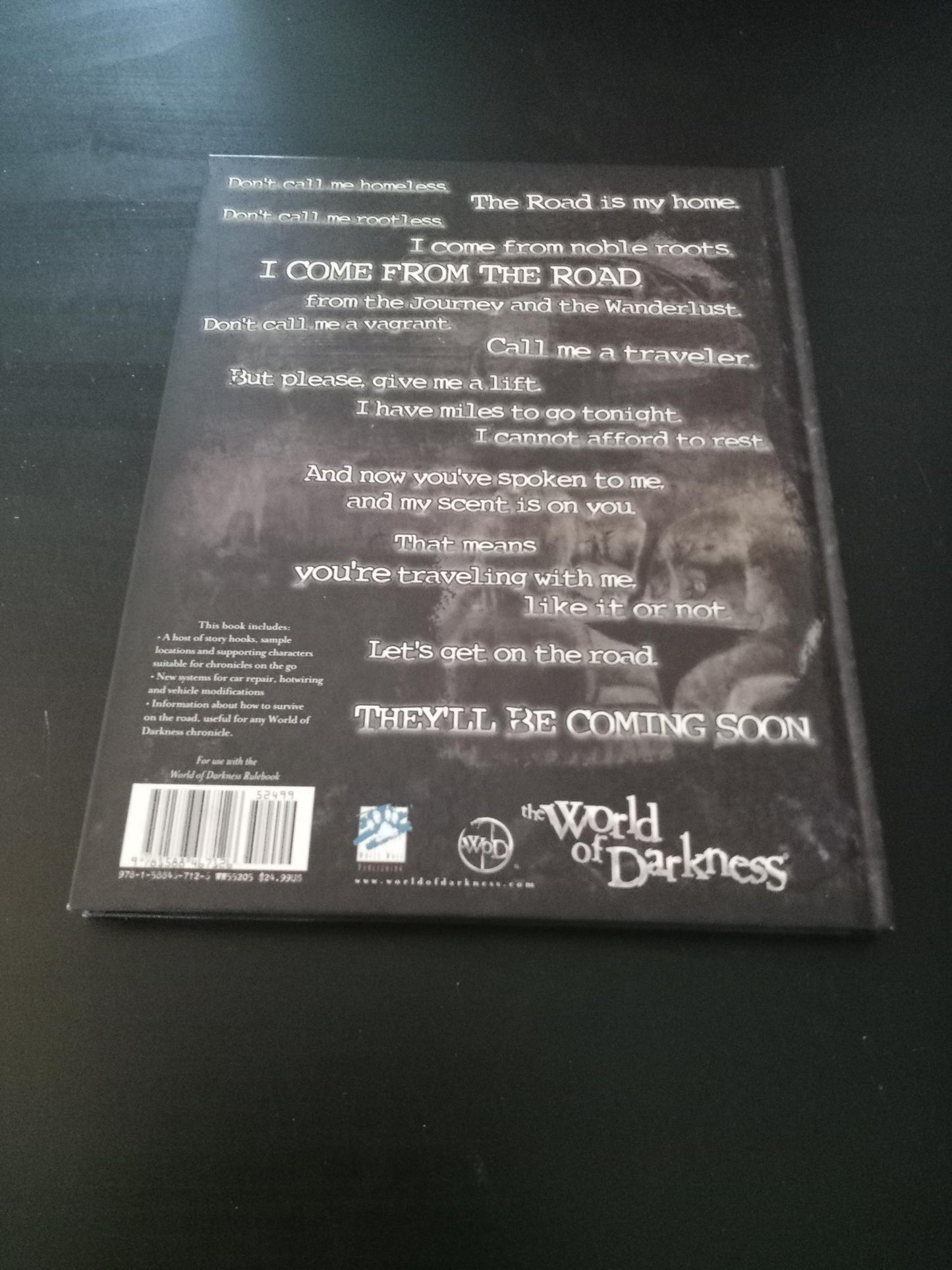 World of Darkness Midnight Roads Hardcover White Wolf 2008