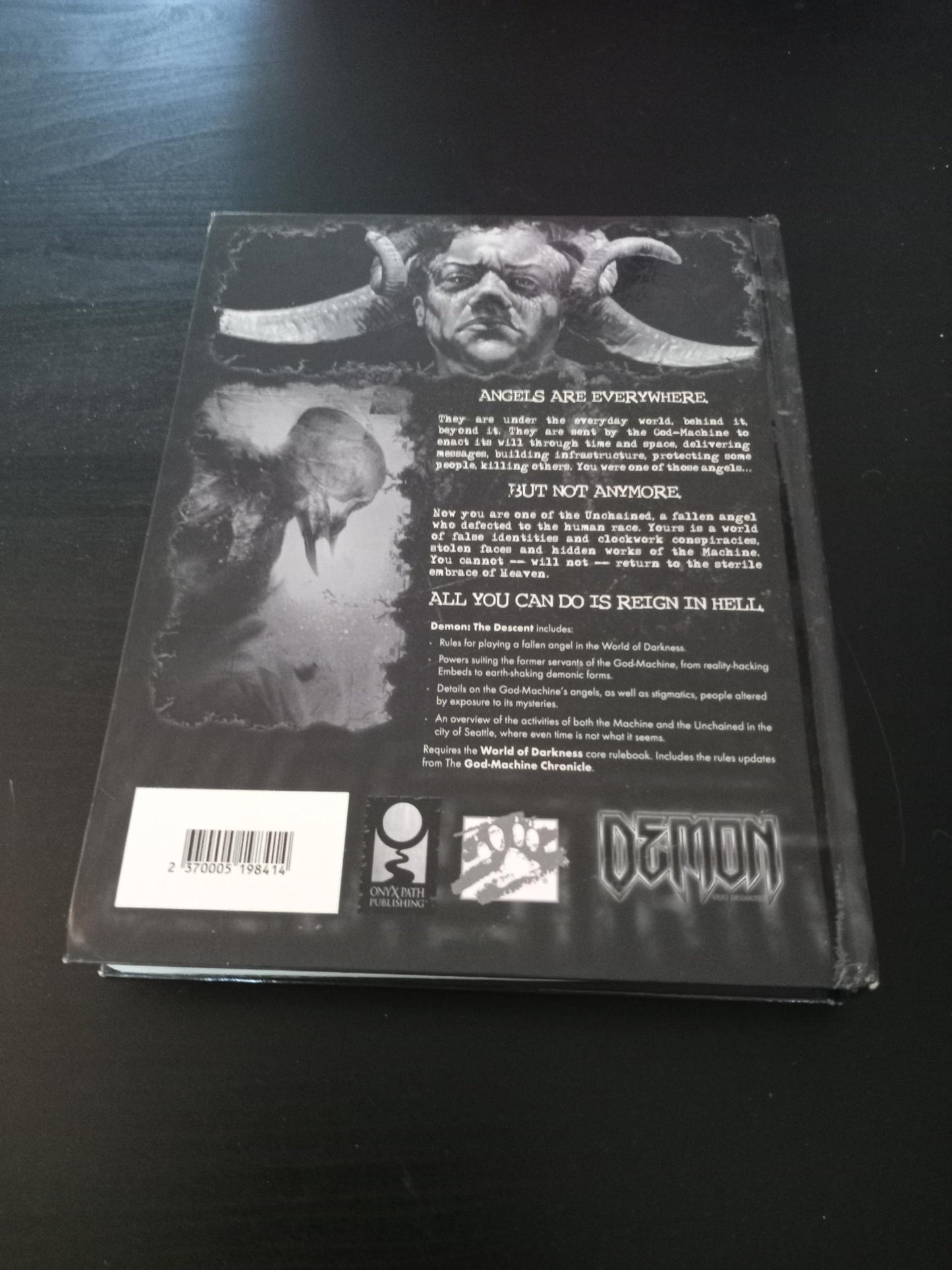 World of Darkness Demon The Descent Hardcover White Wolf 2013