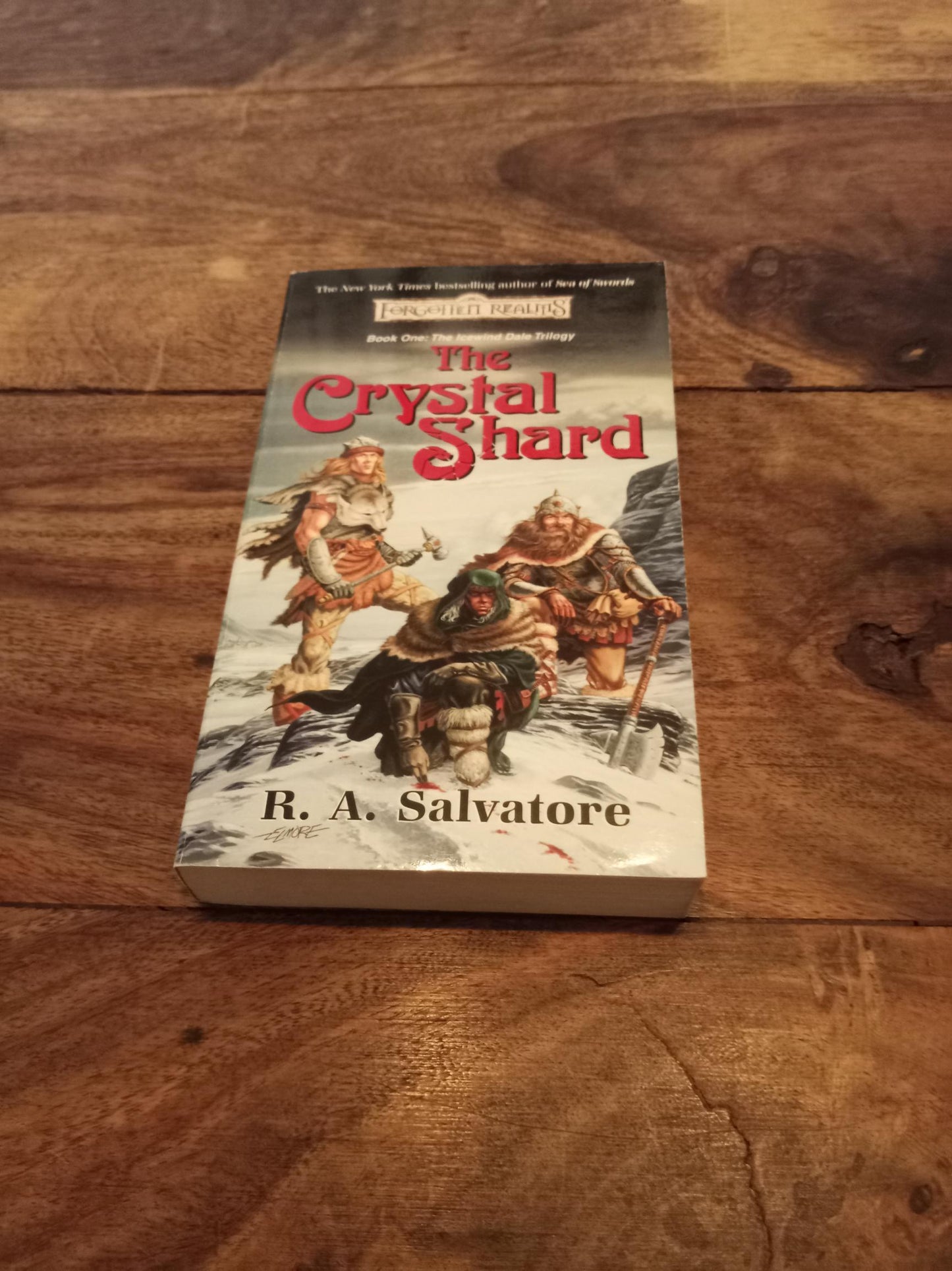 Forgotten Realms The Crystal Shard The Icewind Dale Trilogy #1 TSR 1988