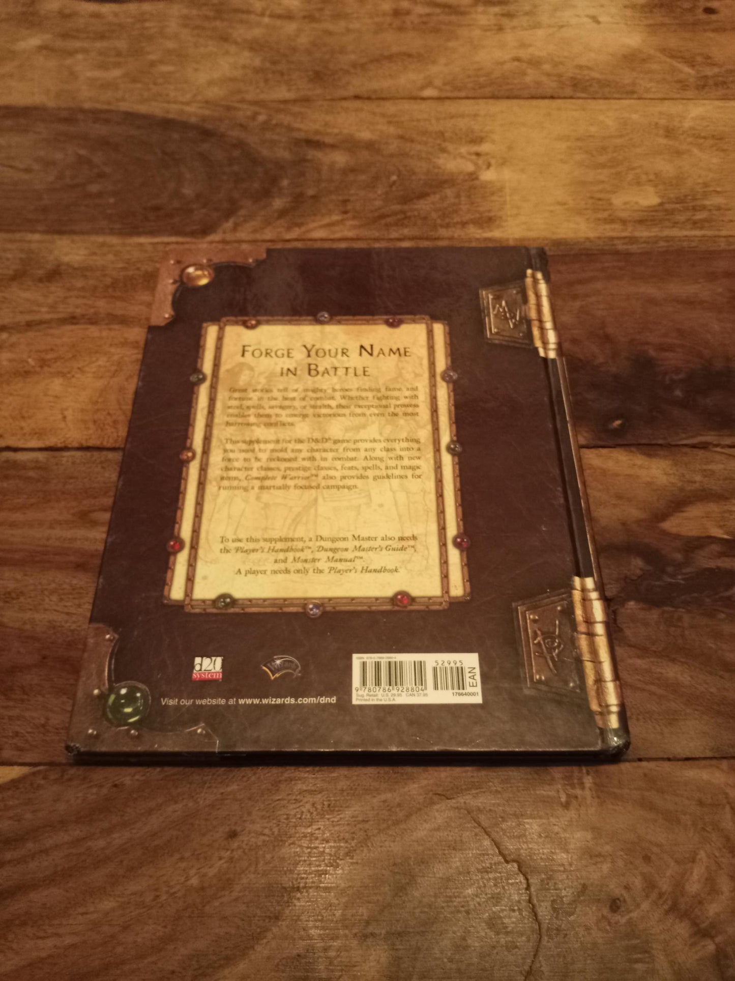 Dungeons & Dragons Complete Warrior 3.5 Wizards of the Coast 2003