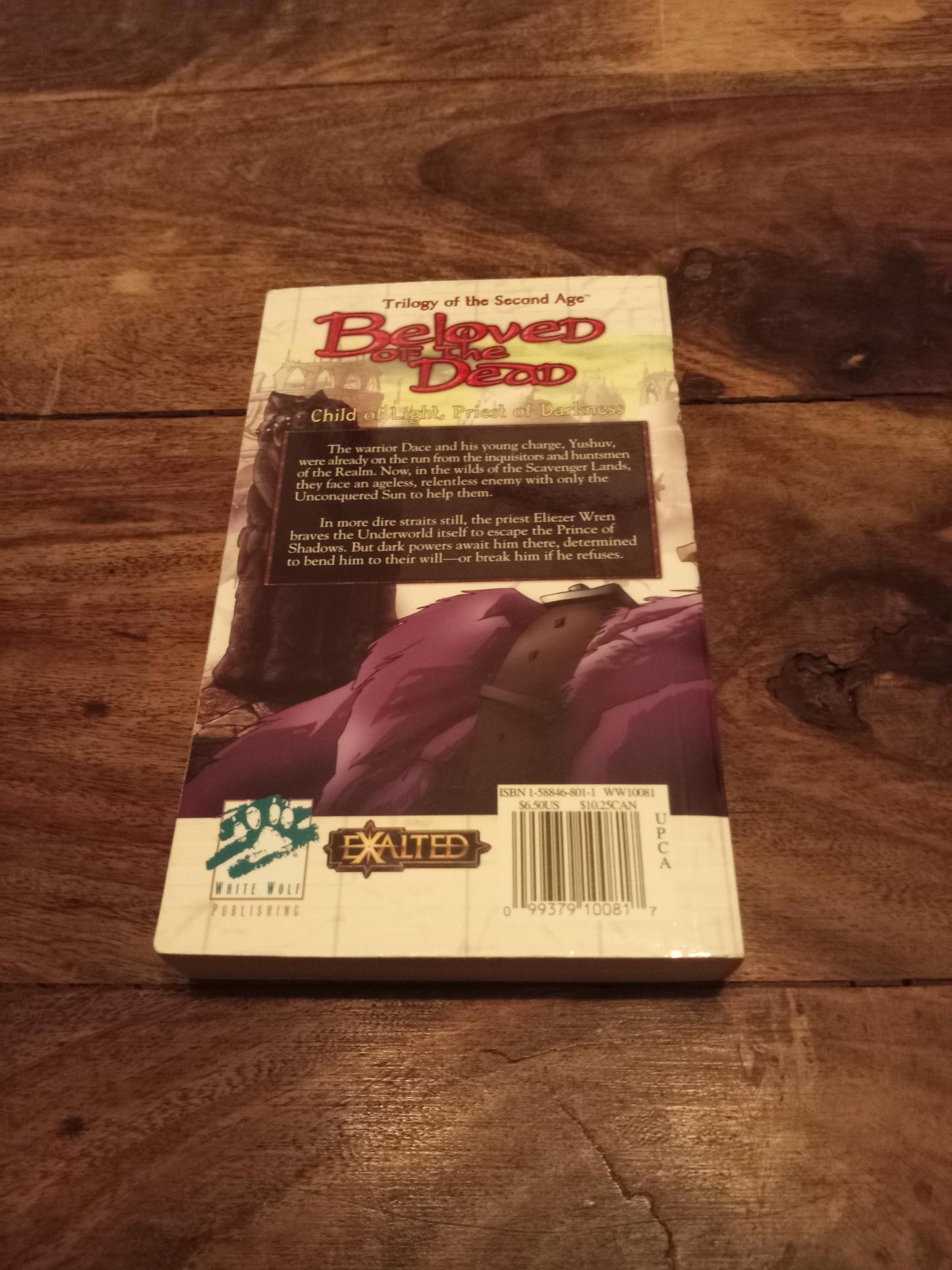 Exalted Beloved of the Dead Trilogy of the Second Age #2 White Wolf 2002