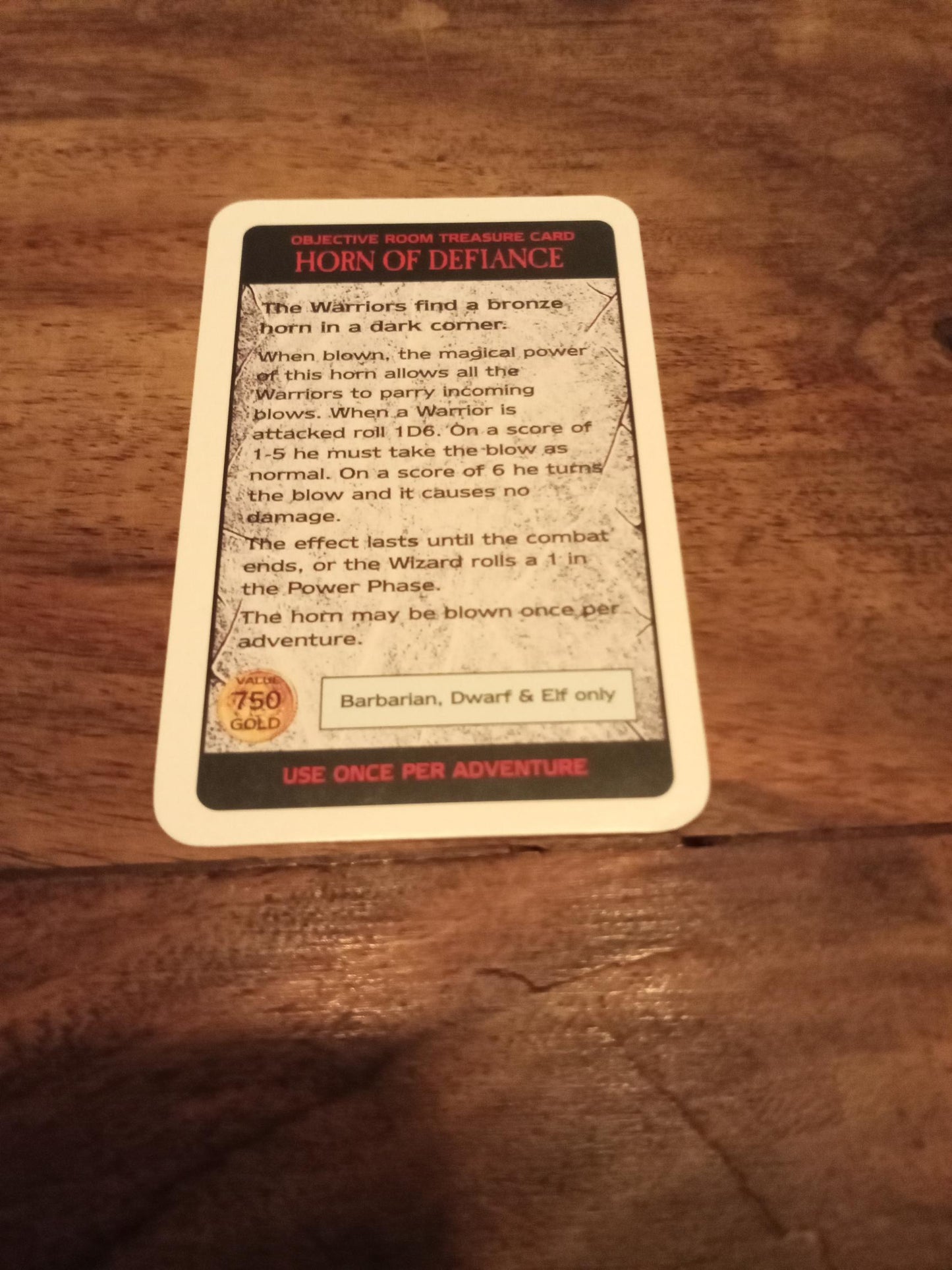 Warhammer Quest Treasure Card Games Workshop