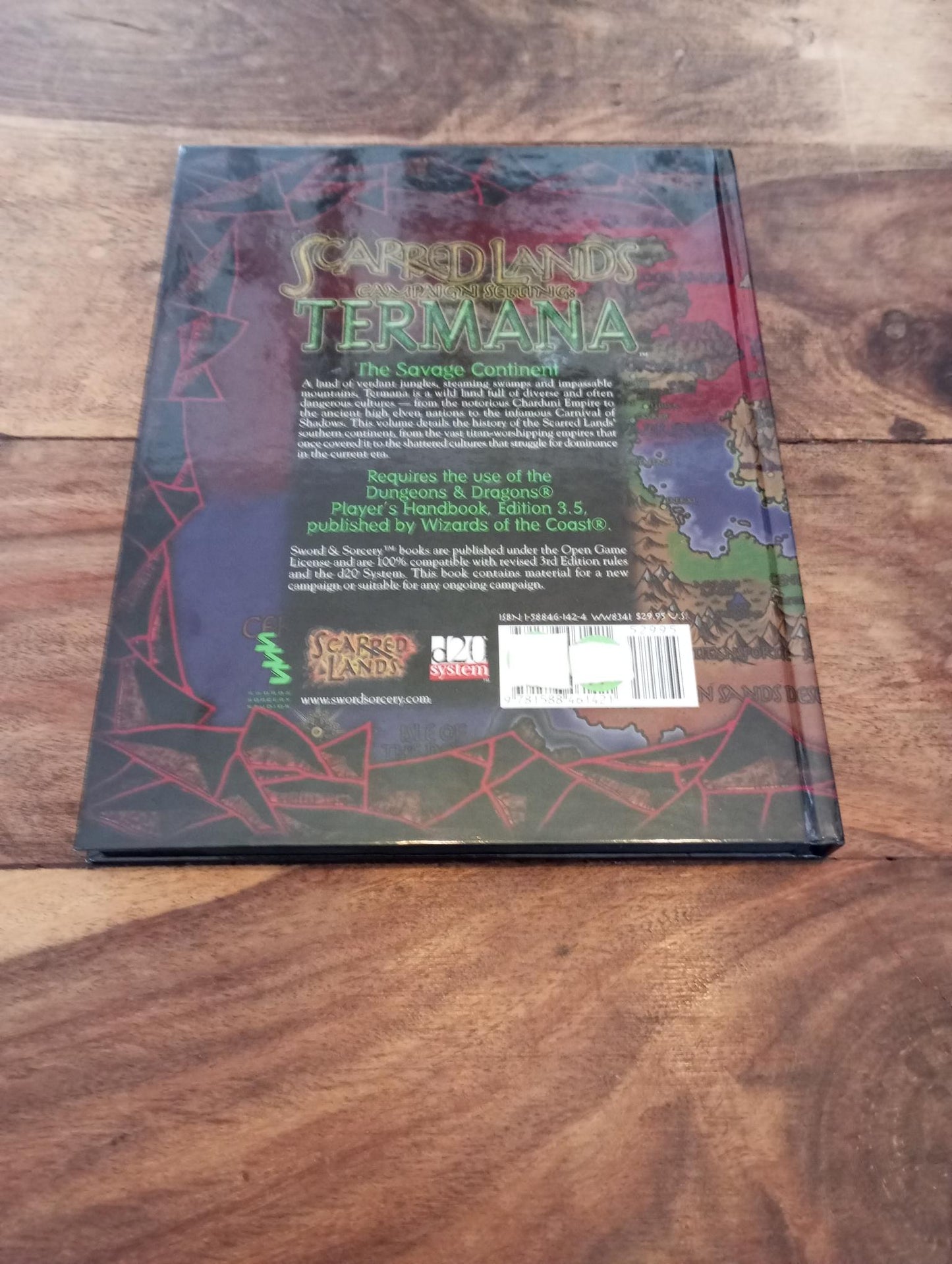 Sword & Sorcery Termana Campaign Setting Hardcover d20 2003