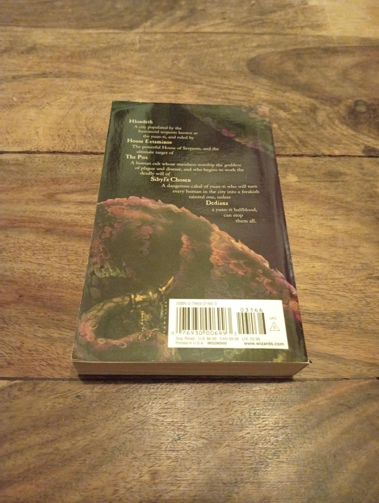 Forgotten Realms Venom's Taste House of Serpents #1 Wizards of the Coast 2004