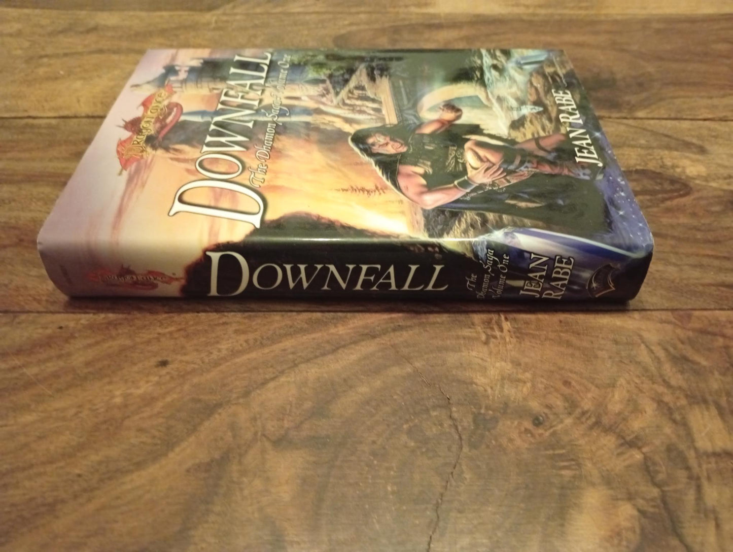 Dragonlance Downfall Dhamon Saga #1 Hardcover Wizards of the Coast 2000