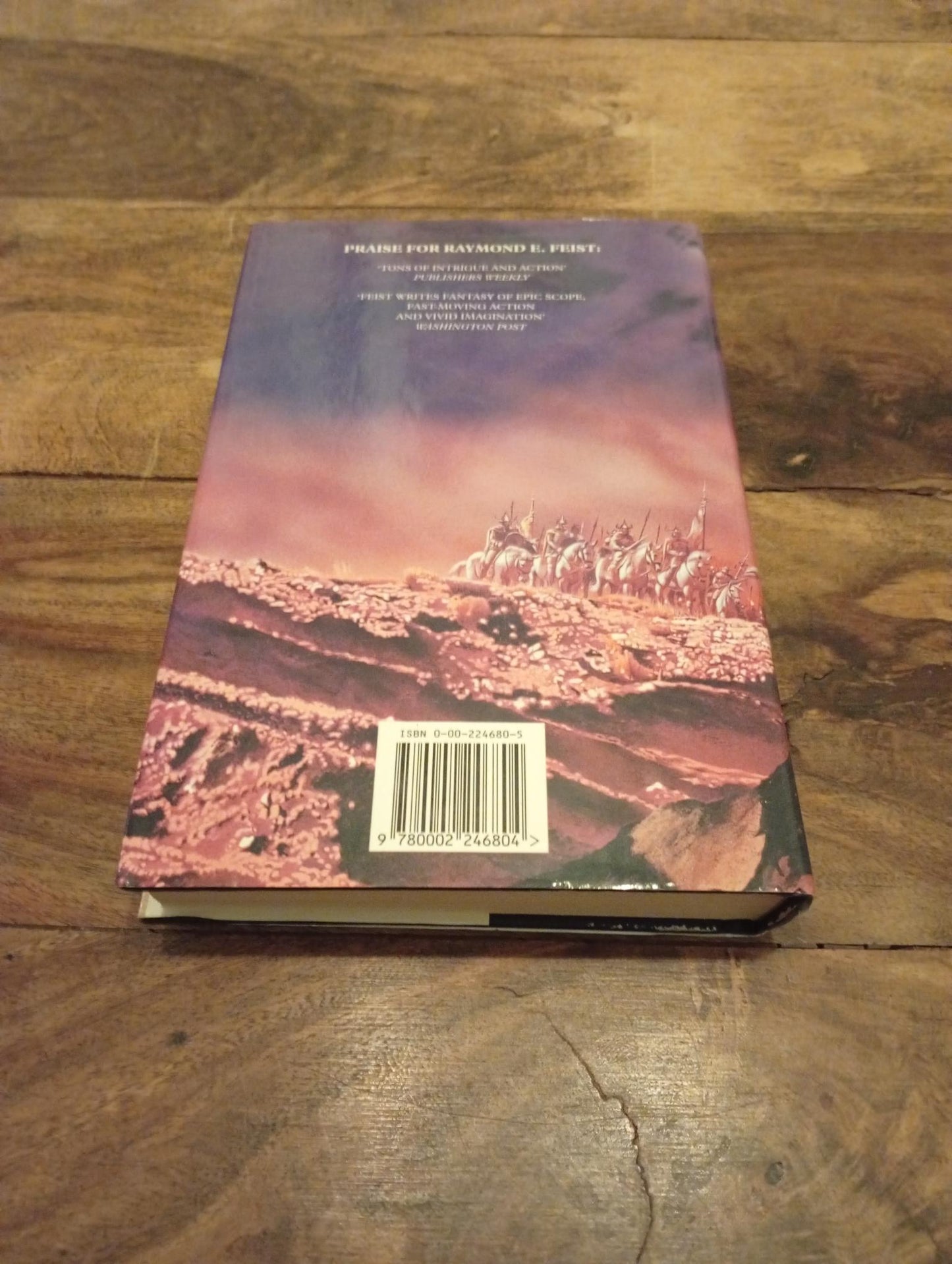 Krondor Tear of the Gods Raymond E. Feist Hardcover Harper Voyager 2000