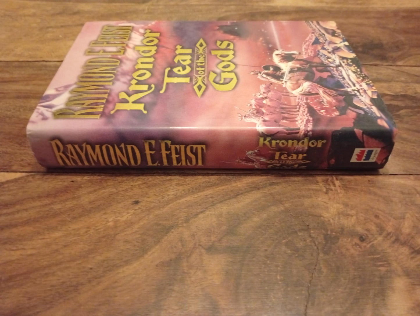 Krondor Tear of the Gods Raymond E. Feist Hardcover Harper Voyager 2000