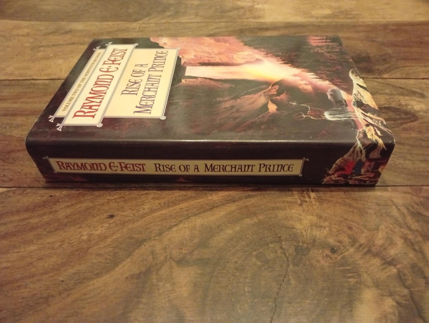 Rise of a Merchant Prince The Serpentwar Saga #2 Raymond E. Feist Hardcover HarperCollins 1995