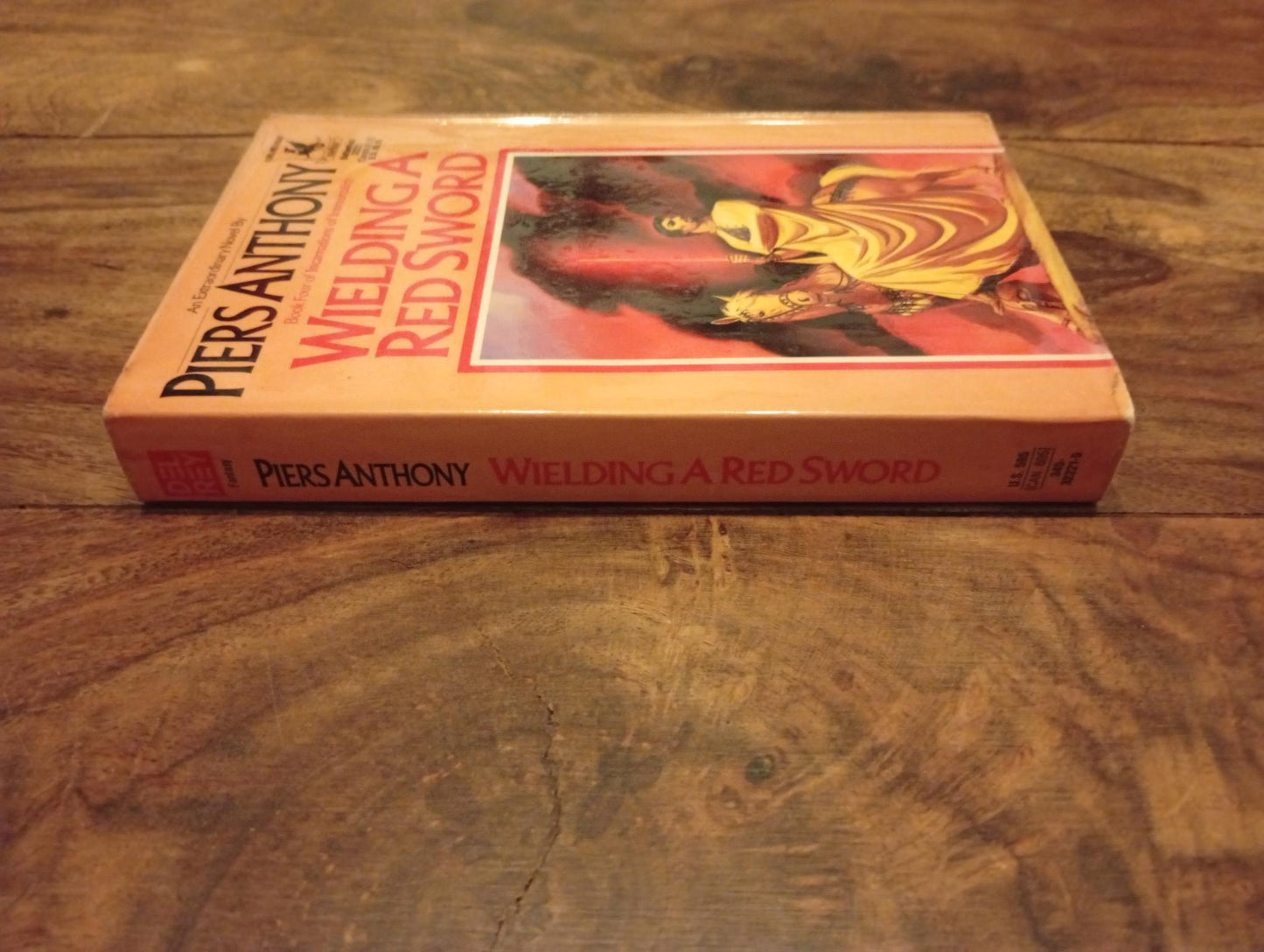 Wielding a Red Sword Incarnations of Immortality #4 Del Rey Books 1987