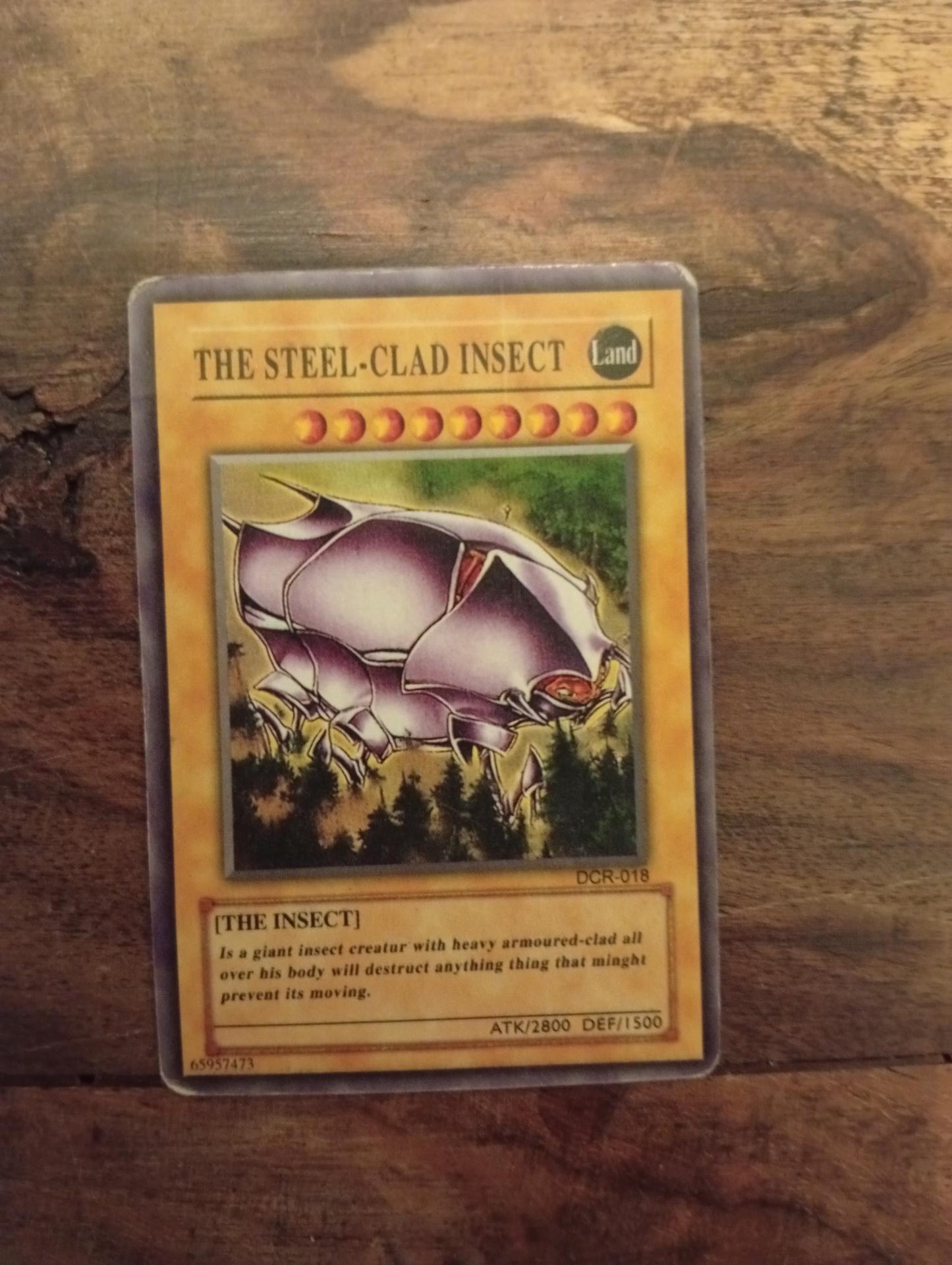 Yu-Gi-Oh! The Steel-Clad Insect CD-R018
