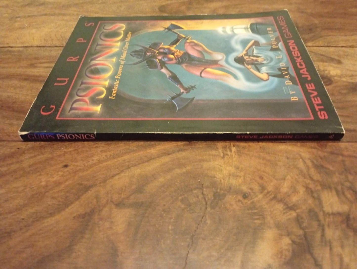 GURPS PSIONICS STEVE JACKSON GAMES 1995 David L. Pulver