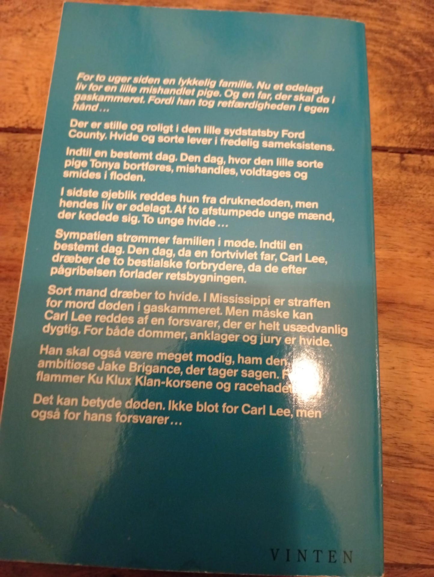 Øje for øje John Grisham Vinter 1995