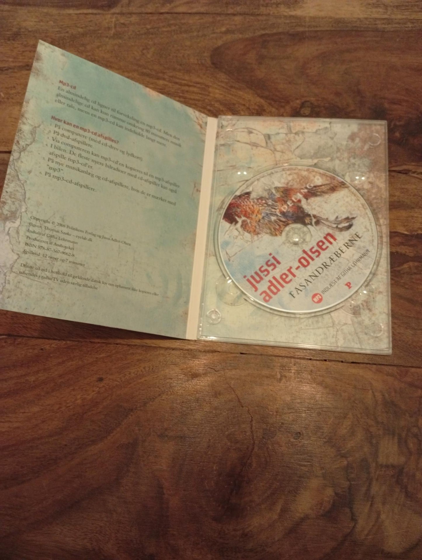 Fasandræberne Jussi Adler-Olsen lydbog (cd-rom) 2009