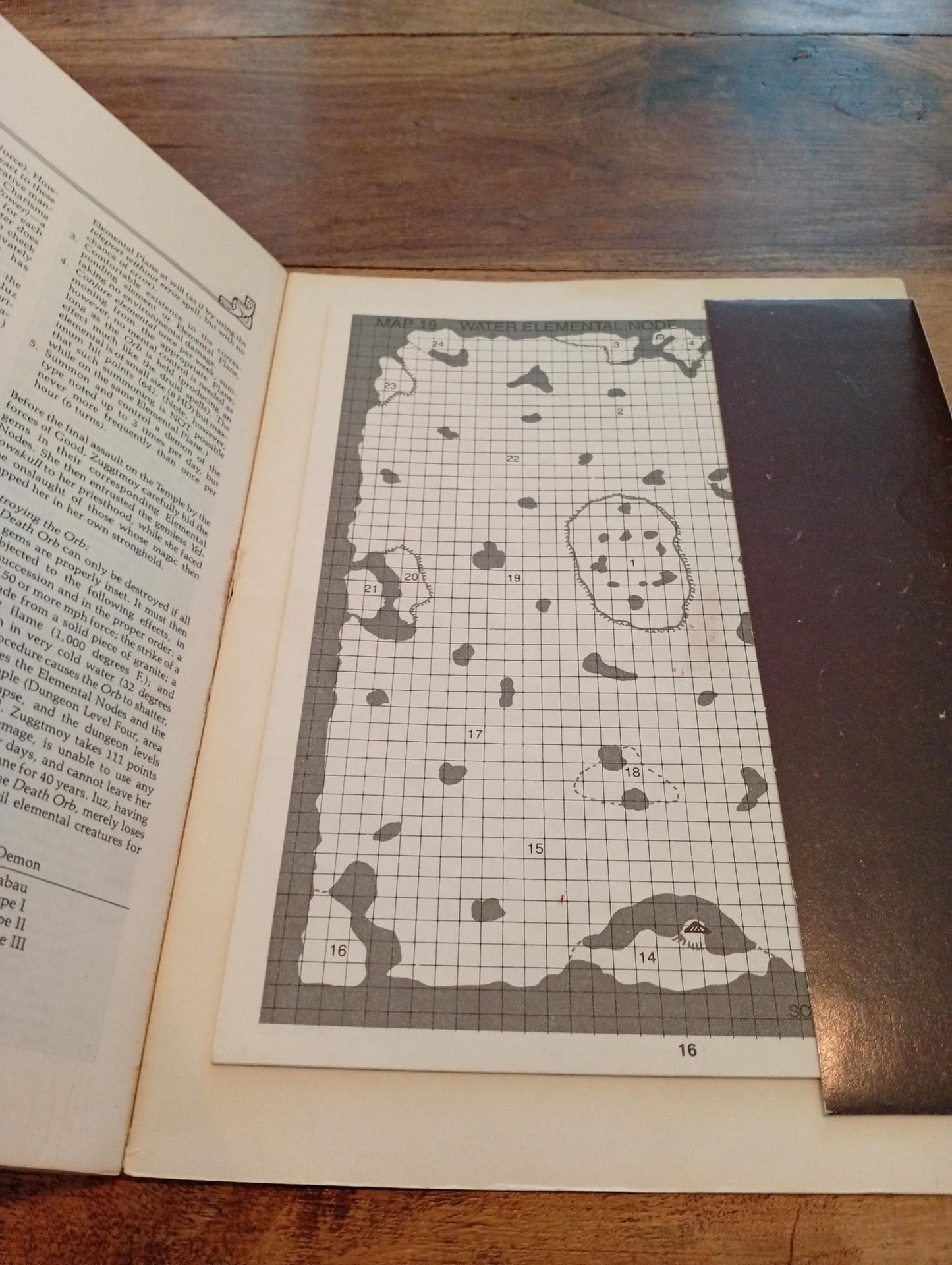 AD&D The Temple of Elemental Evil With Map TSR 9147 AD&D 2nd Edition 1985