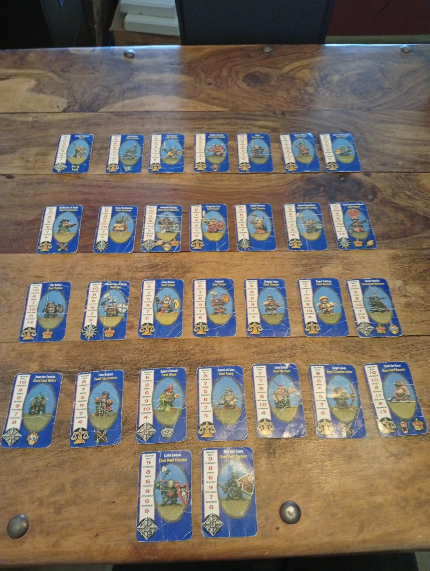 Warhammer Citadel Combat Cards Squat Troopers