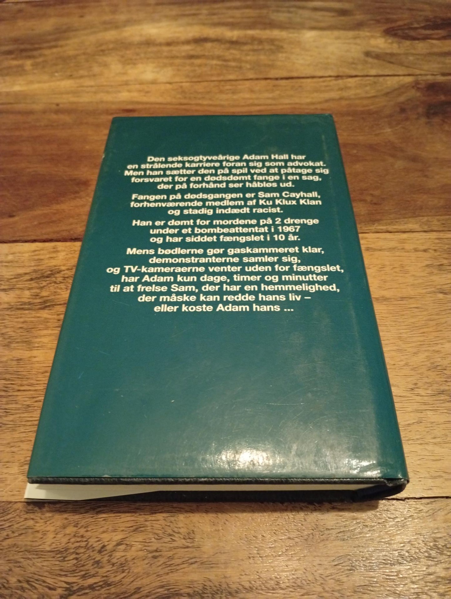 Dødskammeret John Grisham Hardback Bogklubben Egmont 1995