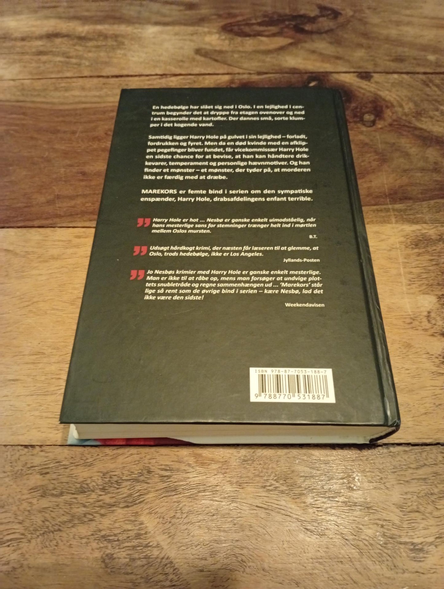 Marekors Jo Nesbø Modtryk 2006