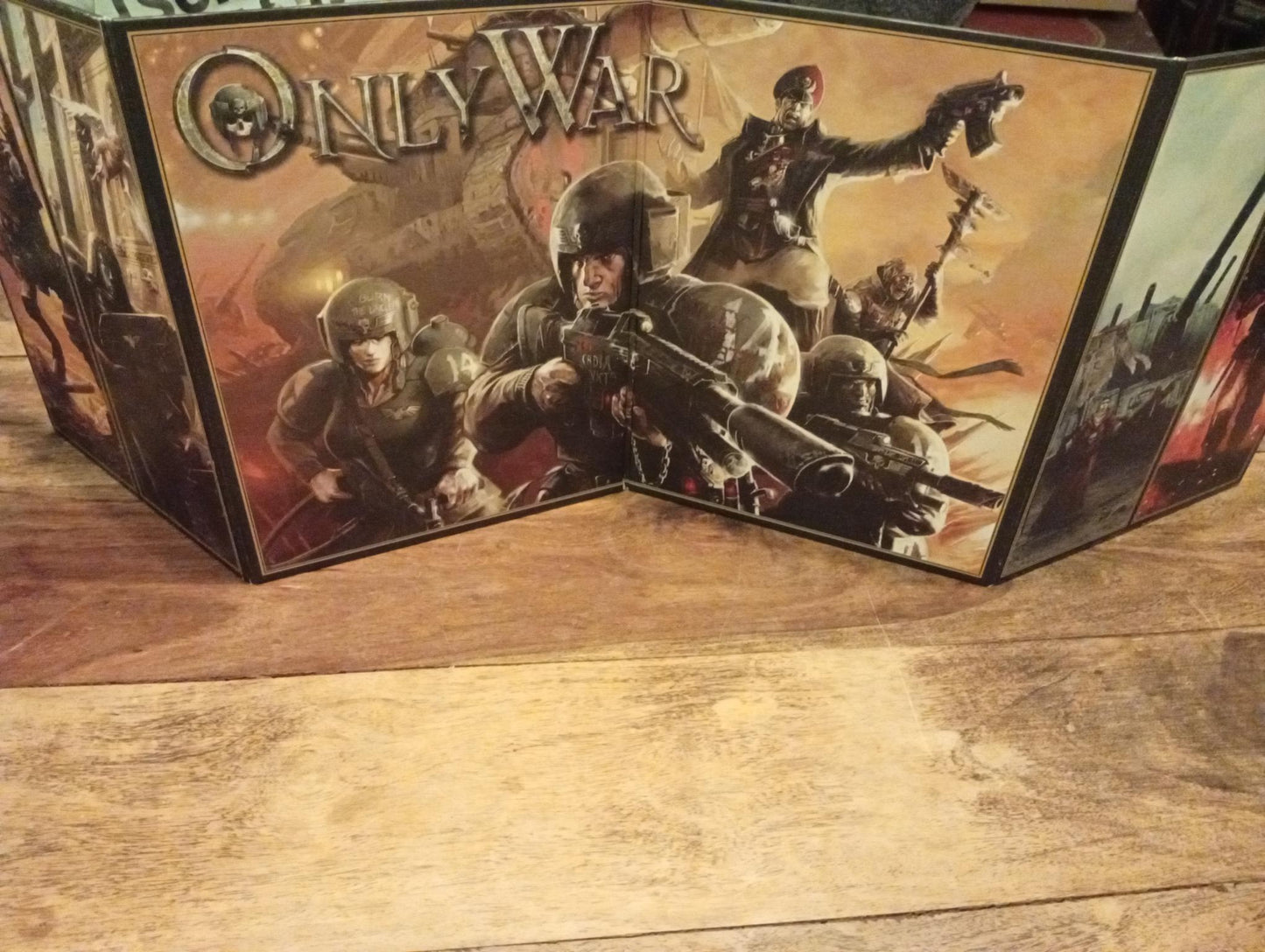 Only War Game Master Screen Warhammer 40K Fantasy Flight Games 2012