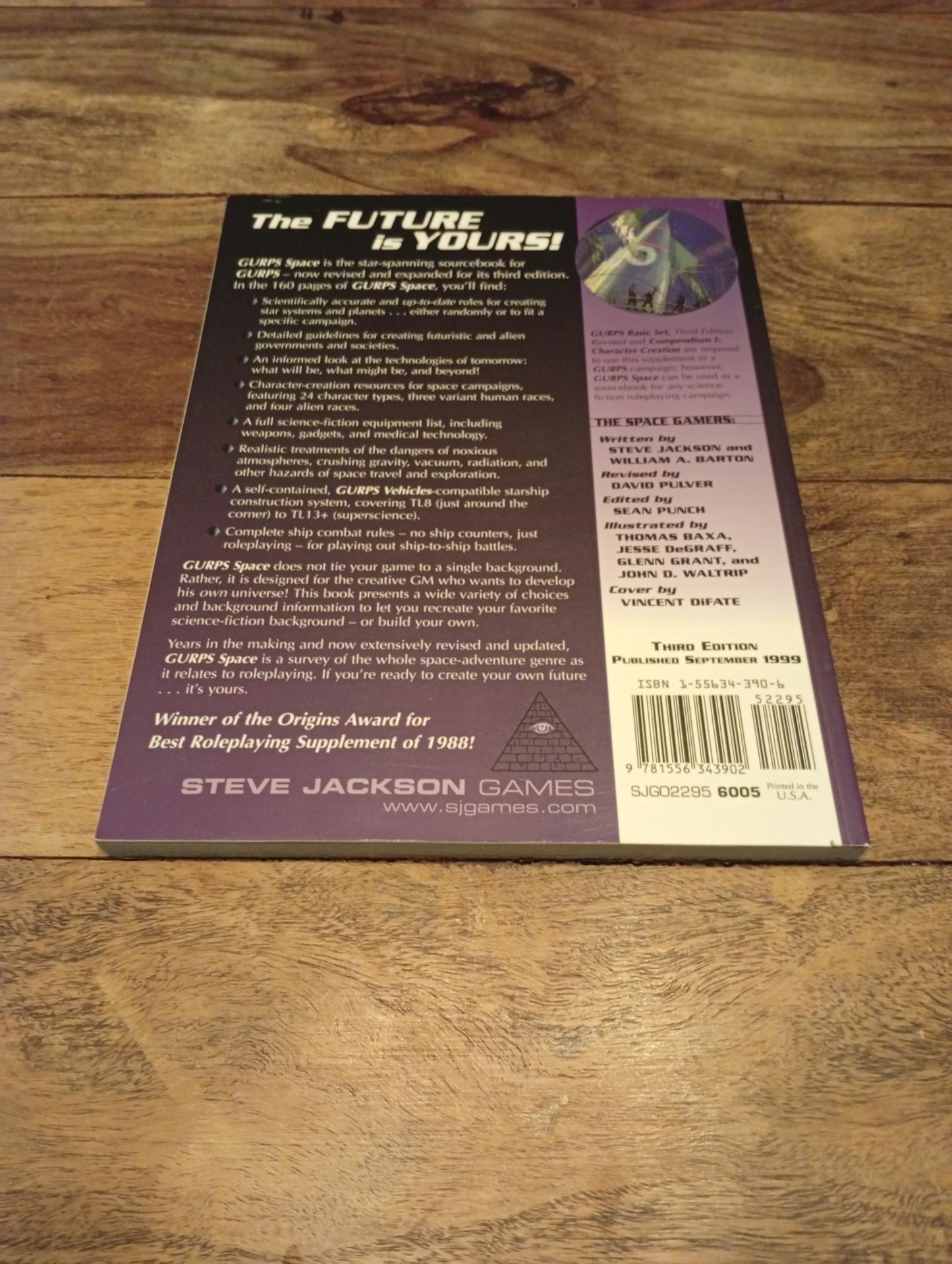 GURPS Space 3rd Ed Steve Jackson Games 1999