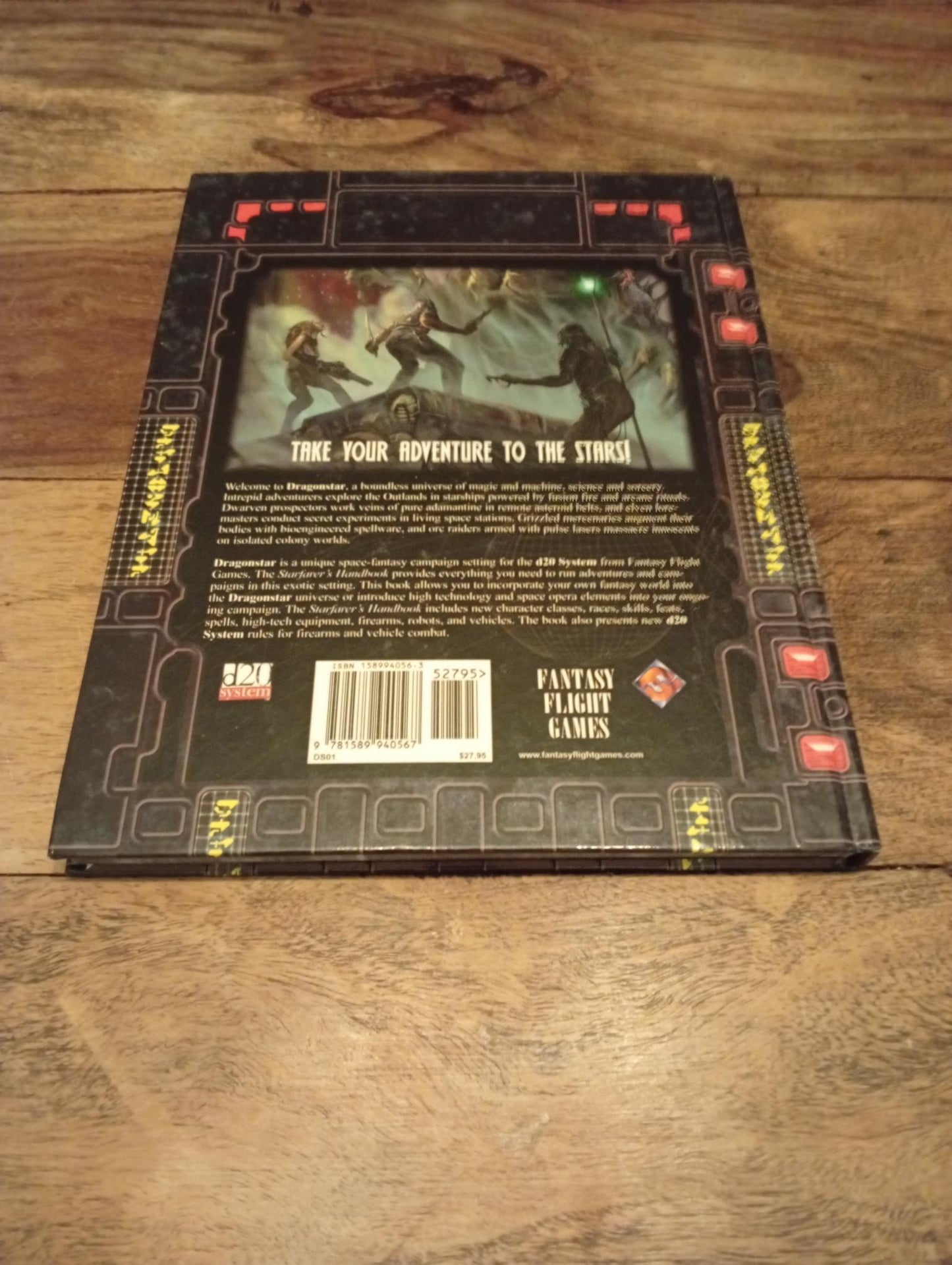 Dragonstar Starfarer's Handbook d20 Fantasy Flight Games 2001