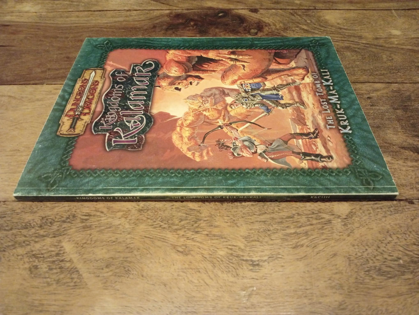 Kingdoms of Kalamar The Lost Tomb of Kruk-Ma-Kali Dungeons & Dragons 2002