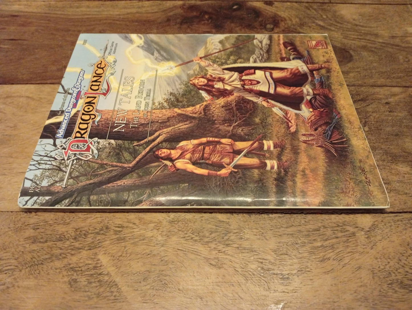 AD&D Dragonlance New Tales The Land Reborn TSR 9395 AD&D 1993