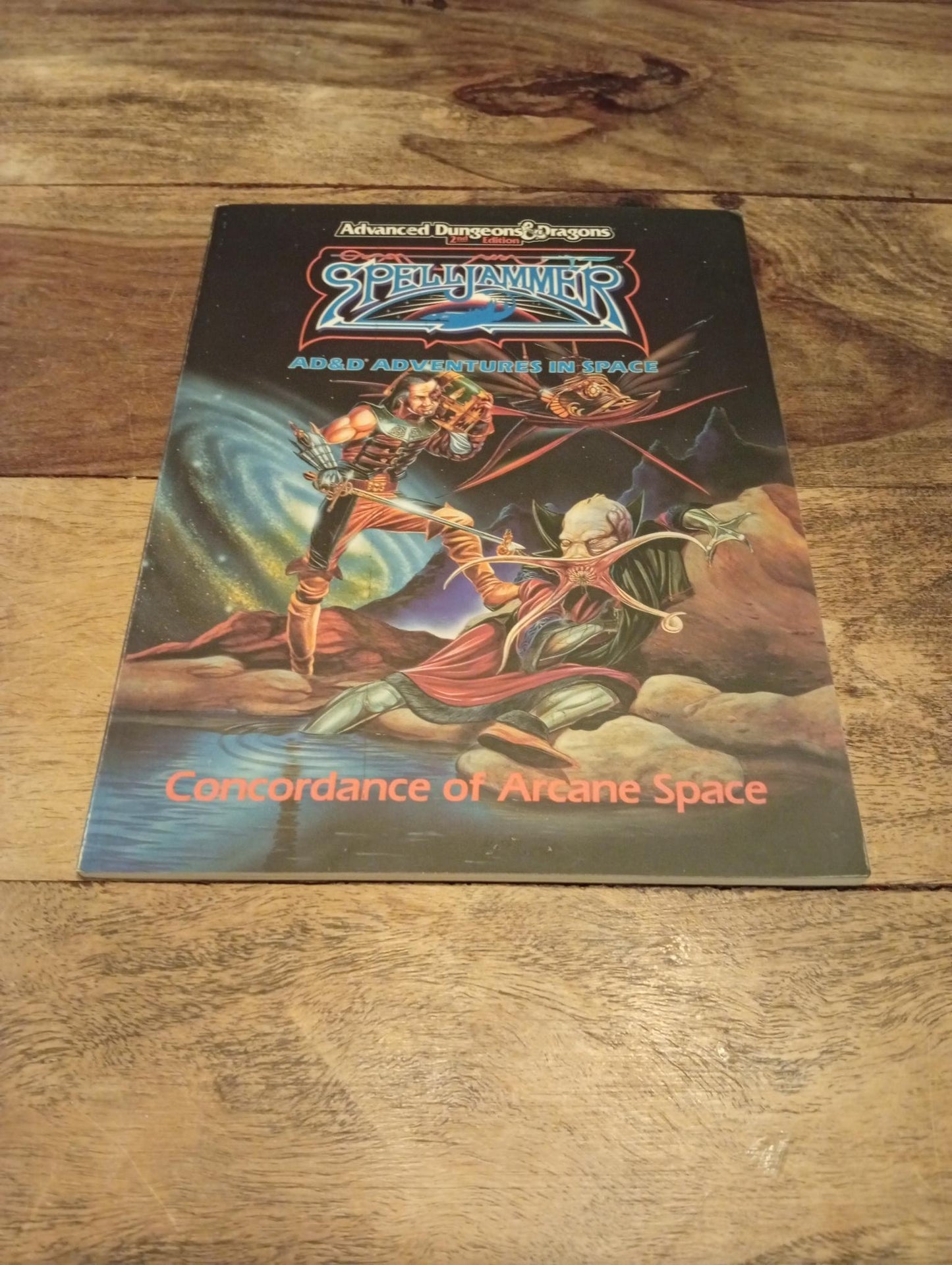 AD&D Spelljammer Adventures in Space Concordance of Arcane Space TSR 1989